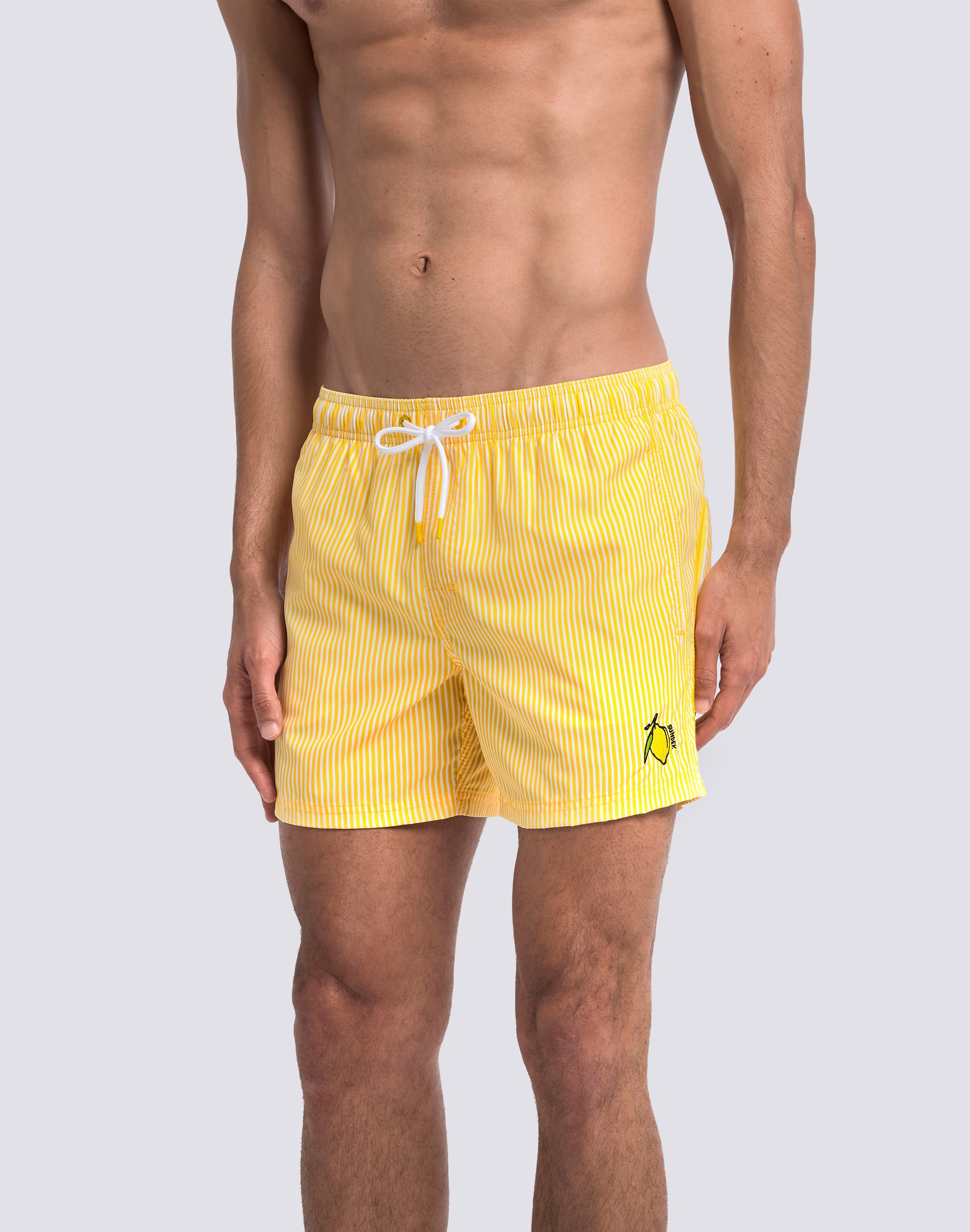 sundek-uomo-costume-boxer-corto-35-cm-repreve-juicy-stripes-con-ricamo-frutta image 4