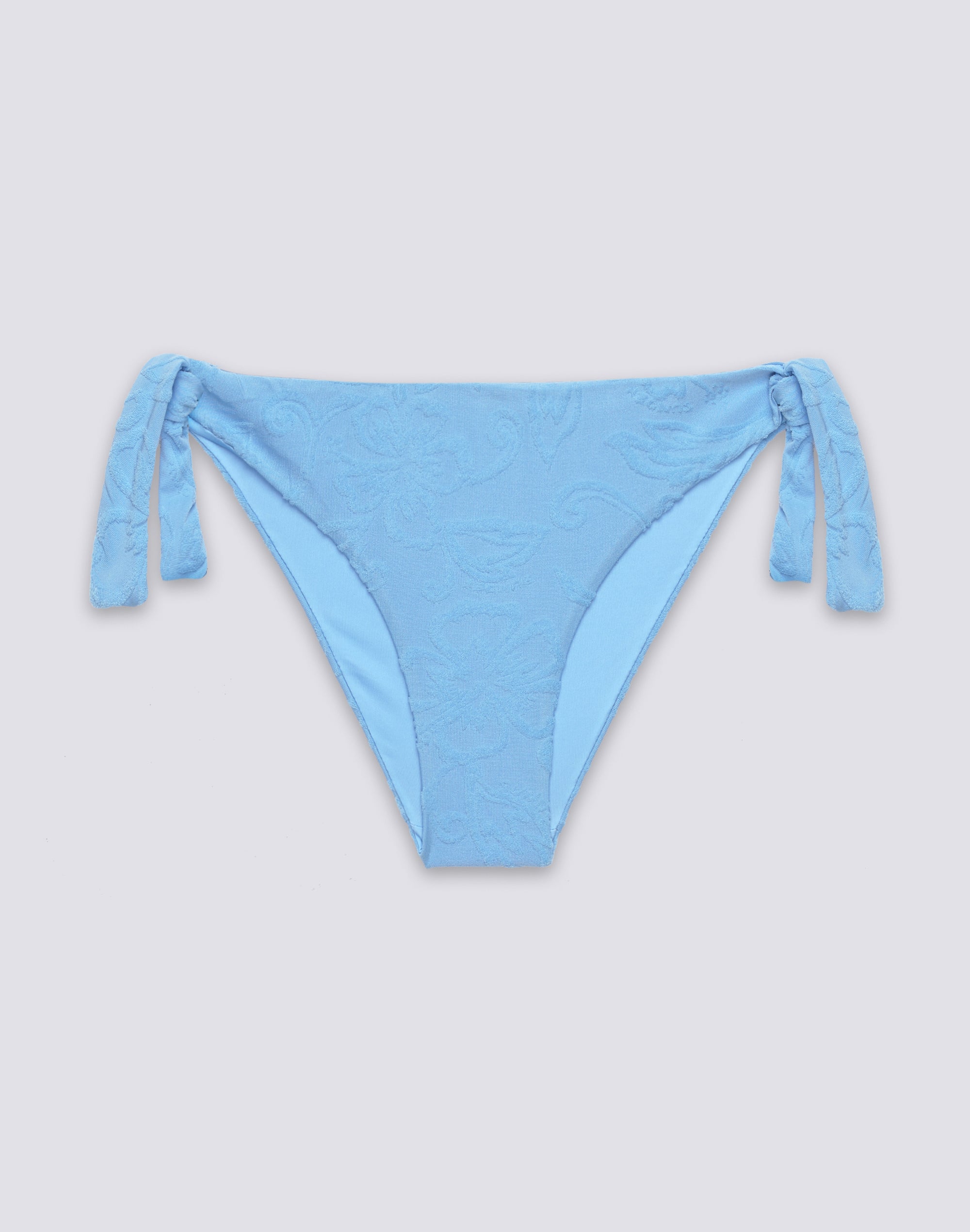 sundek-bea-w423kbte723-slip-bikini-donna-a-laccetti-spugna-jacquard-sk23 image 1