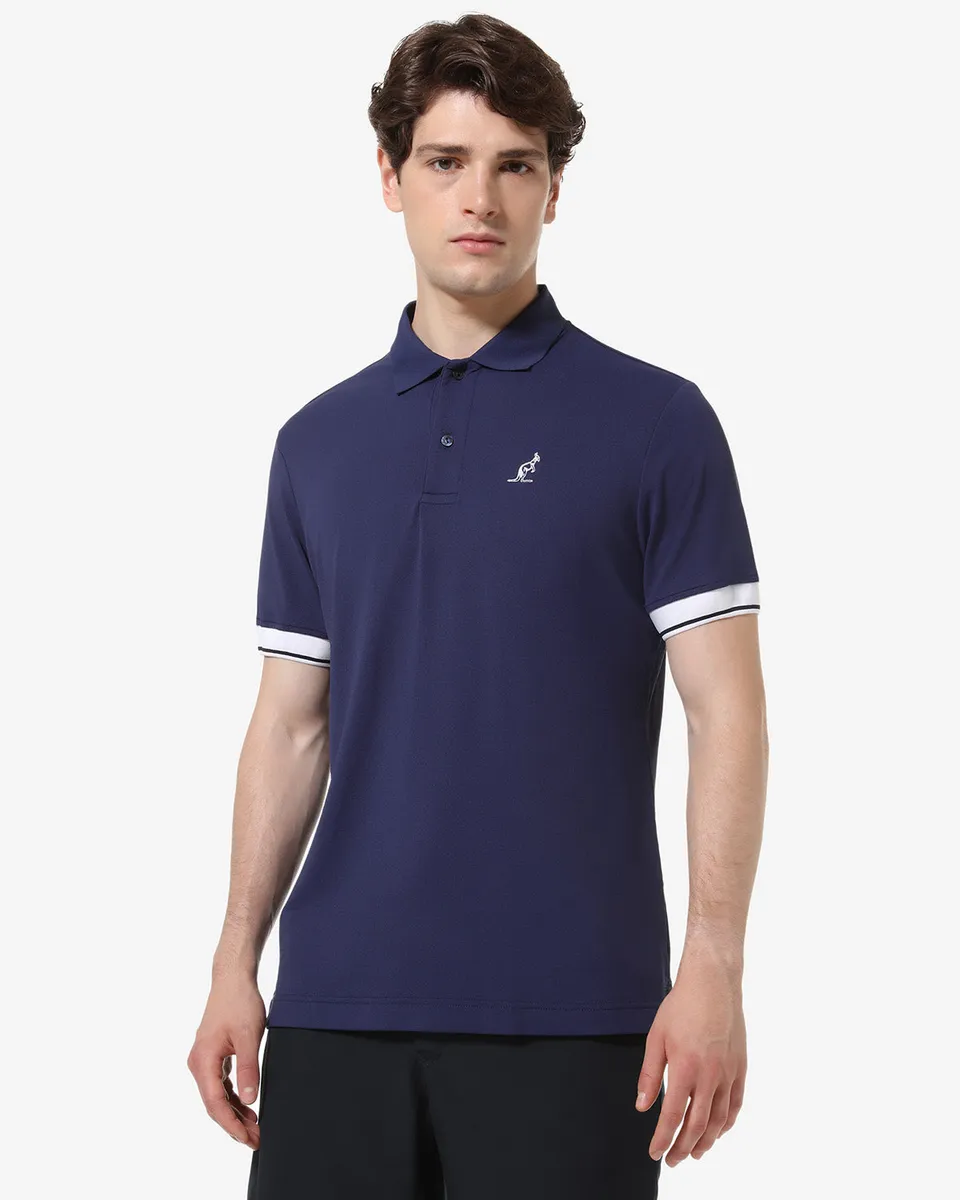 australian-icon-polo-shirt-heritage-uomo-blu-cosmo image 1