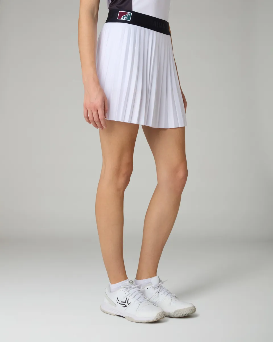australian-classic-skirt-gonna-plissettata-con-sottopantaloncino-made-in-italy image 1