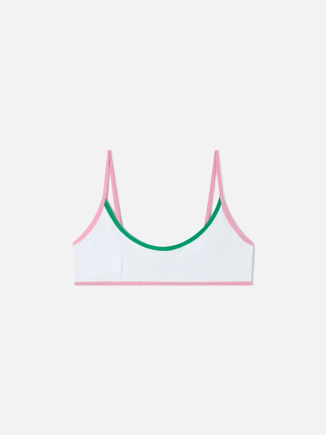 mc2-saint-barth-judy-string-top-bikini-bralette-in-spugna-bianco-con-piping image 1