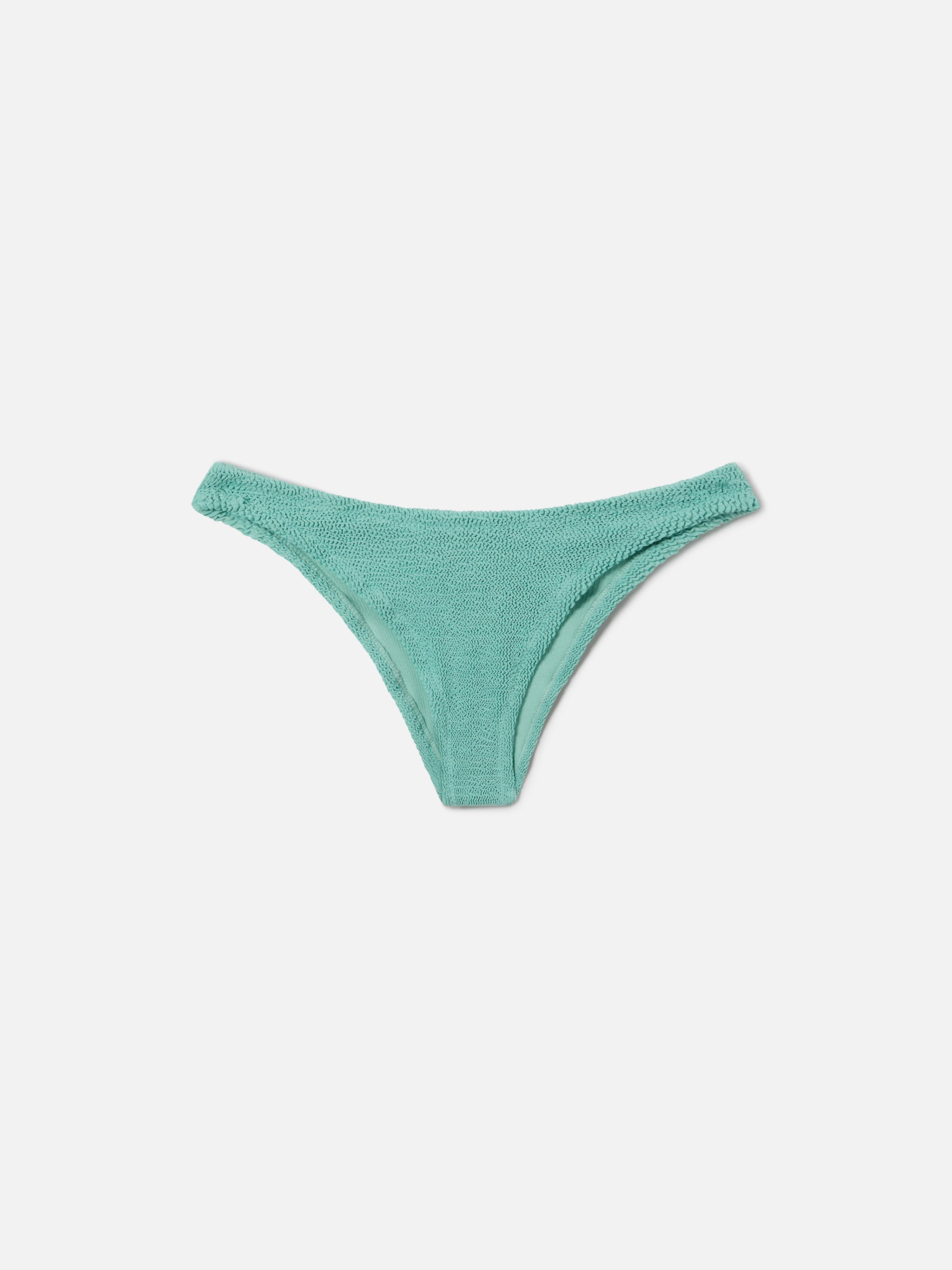 mc2-saint-barth-elise-slip-bikini-classico-donna-verde-salvia-in-crinkle image 1