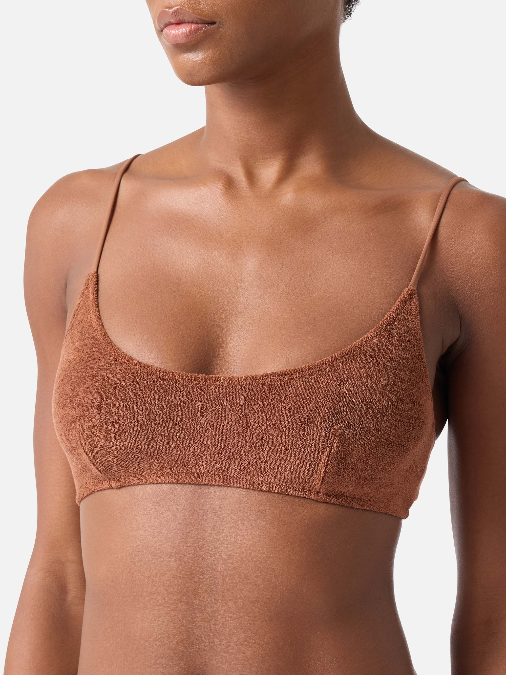 mc2-saint-barth-judy-elise-bikini-bralette-spugna-marrone image 3