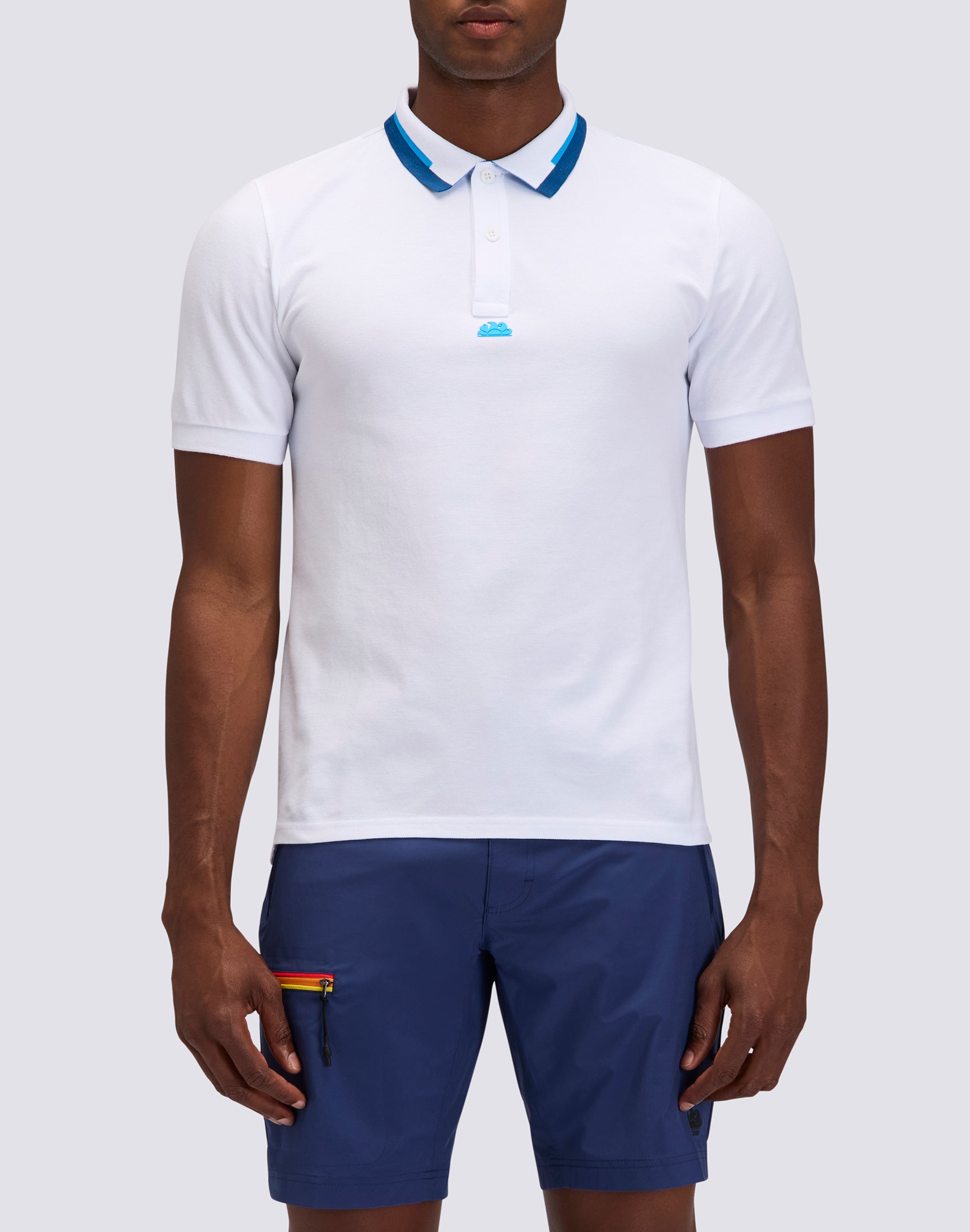 sundek-brice-polo-uomo-cotone-piquet-combinato image 1
