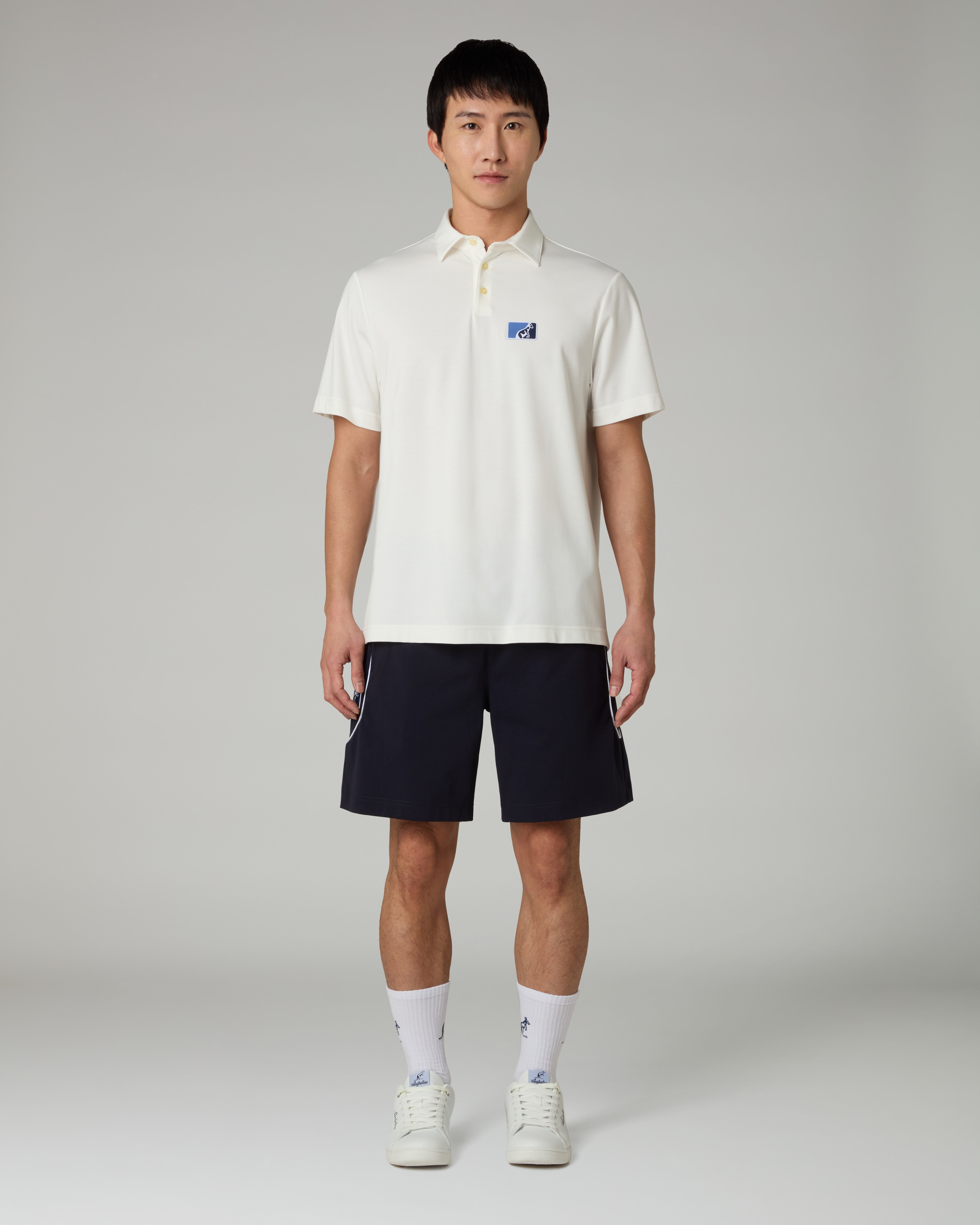 australian-league-slate-short-smart-eclipse-blue-made-in-italy image 2