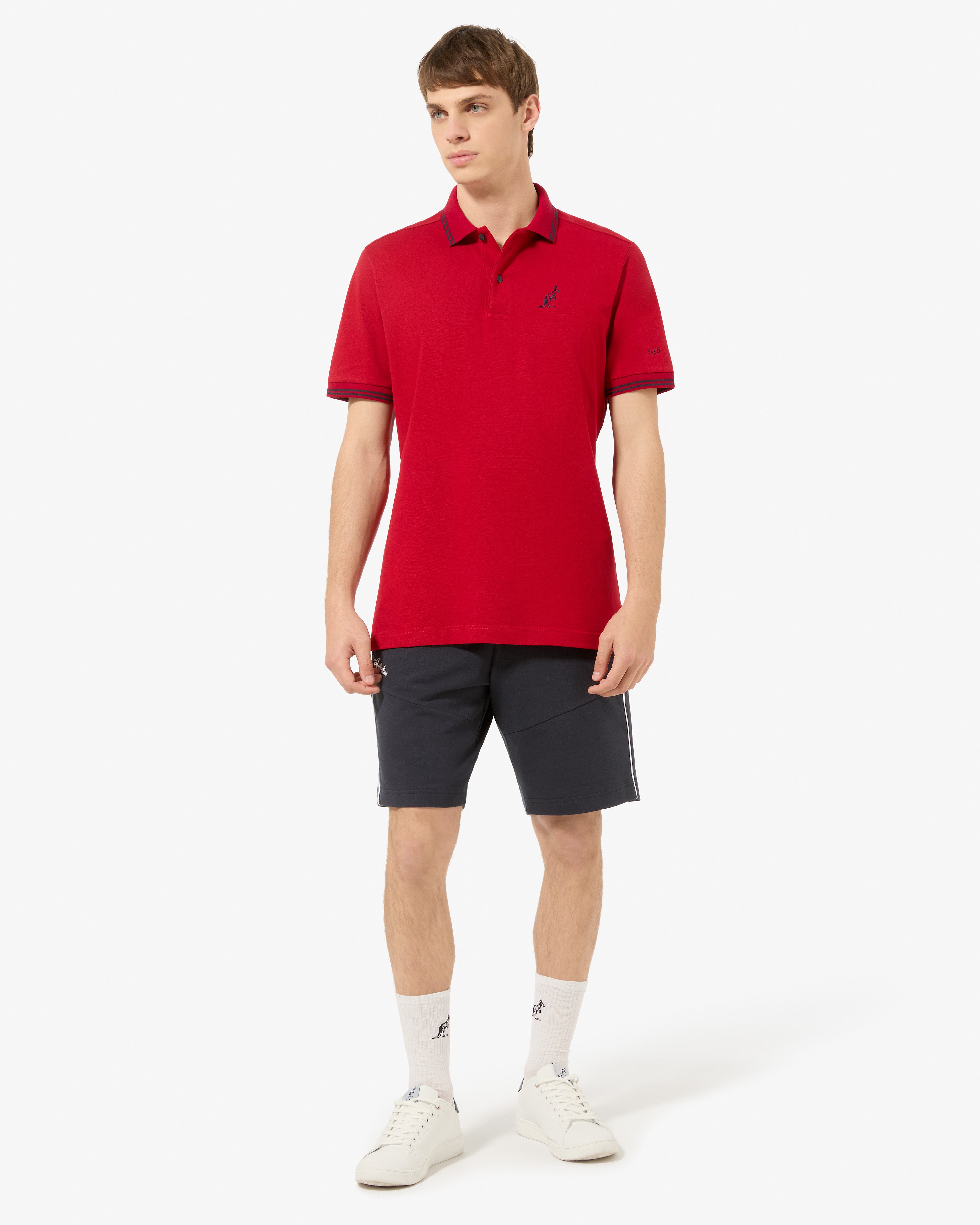 australian-collage-short-short-felpa-blu-navy image 2