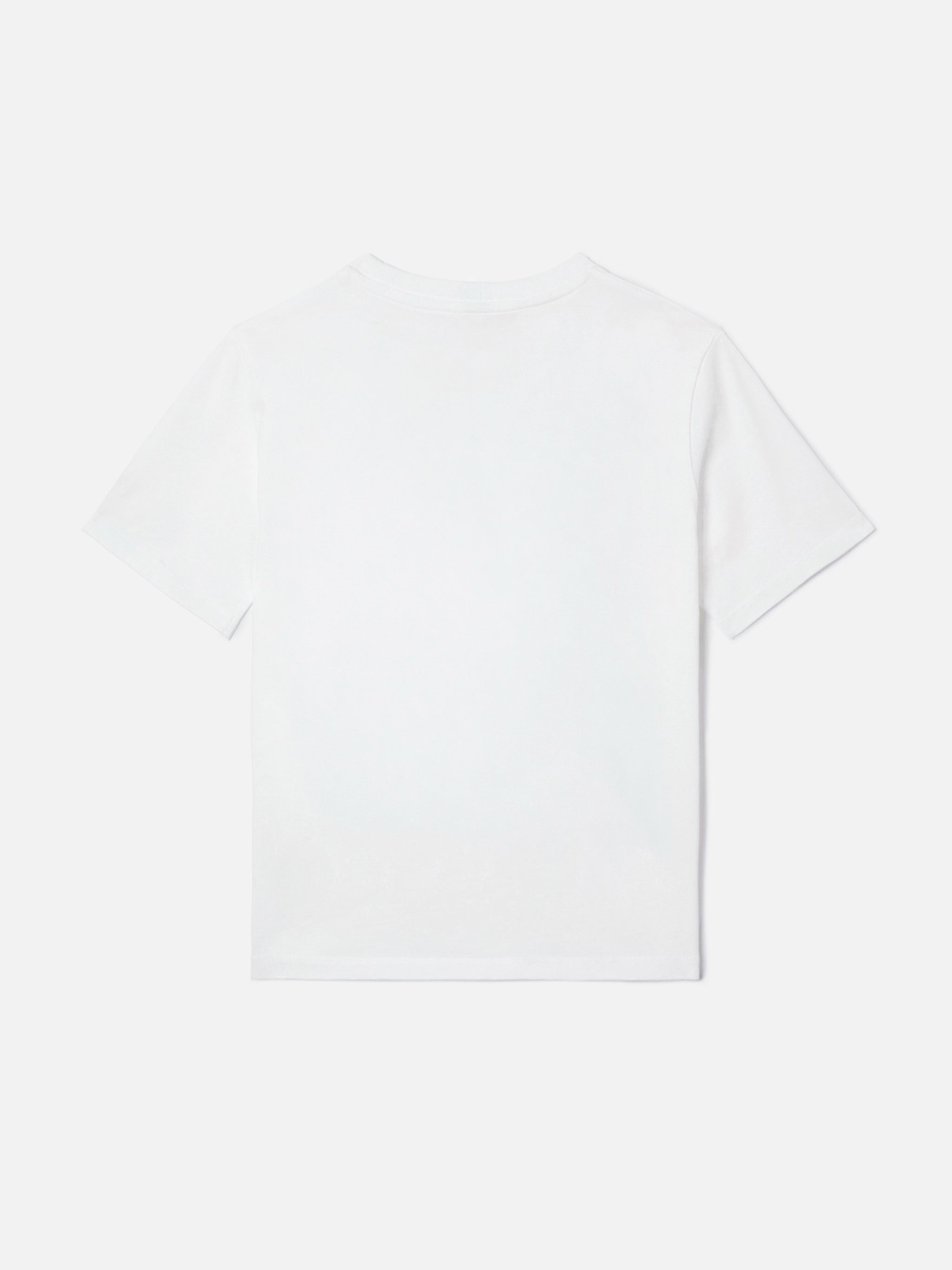 mc2-saint-barth-t-shirt-elly-bambina-bianca-cotone-bikini-obsession-strass image 3