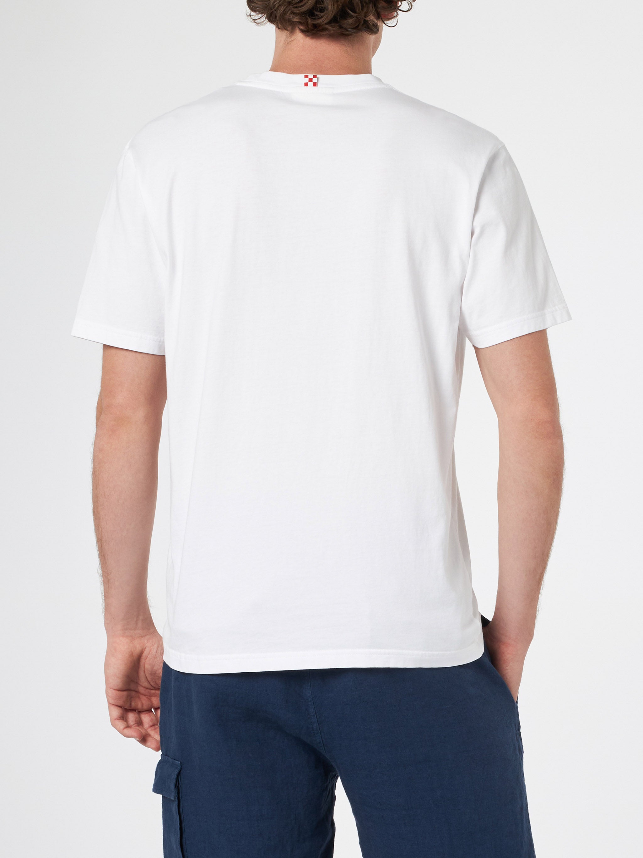 mc2-saint-barth-portofino-t-shirt-uomo-bianca-ricamo-forte-dei-drammi-special-ed image 5