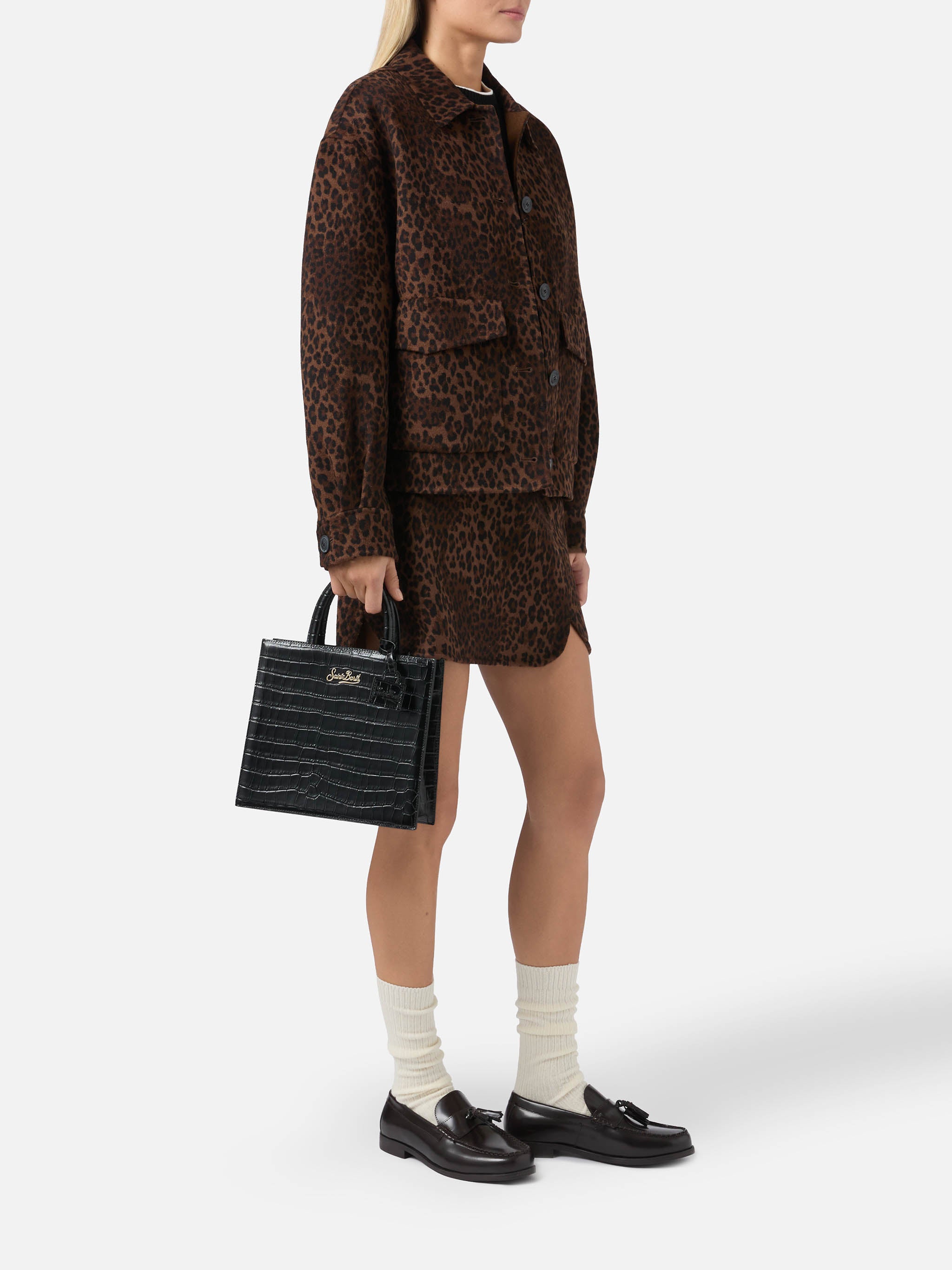 mc2-saint-barth-borsa-shop-bag-midi-in-pelle-stampa-coccodrillo-nera image 2