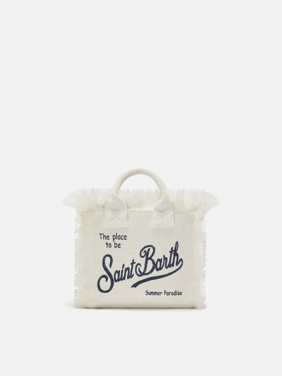 mc2-saint-barth-borsa-vanity-mini-in-lino-bianca-con-tracolla-removibile image 1