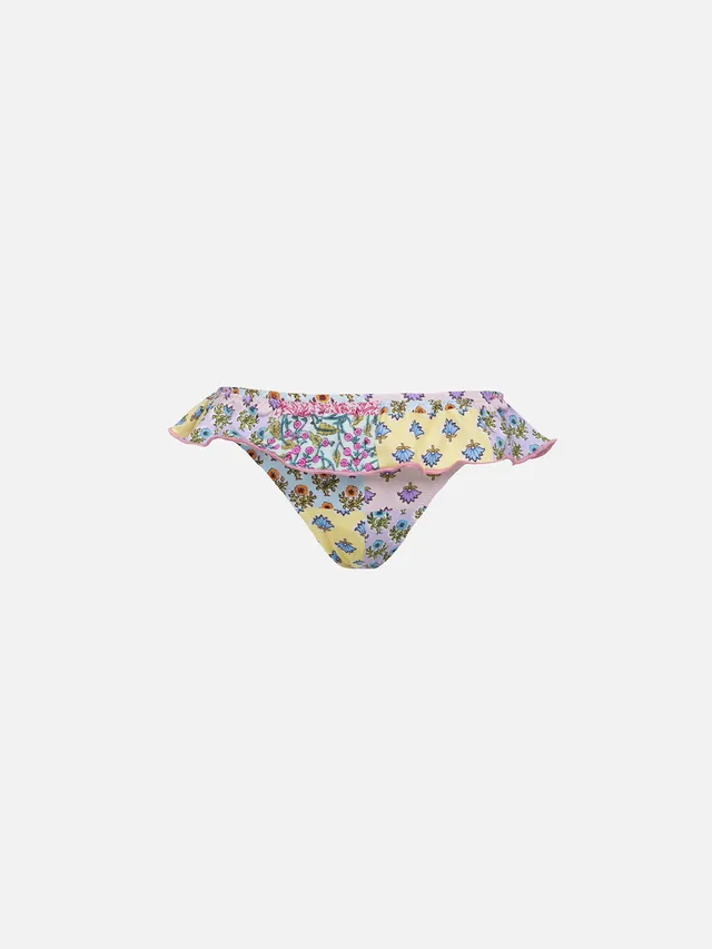 mc2-saint-barth-slip-da-bagno-con-volant-bambina-melly-stampa-floreale-toile-de- image 1