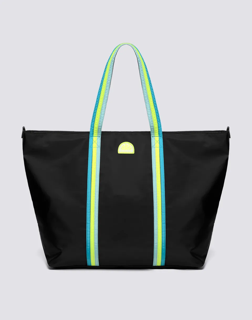 sundek-bon-am388abpy800-borsa-mare-tote-con-manici-arcobaleno-e-tracolla image 1