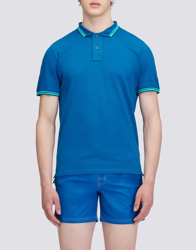 sundek-polo-uomo-brice-in-cotone-piquet-con-dettagli-tricolor image 1