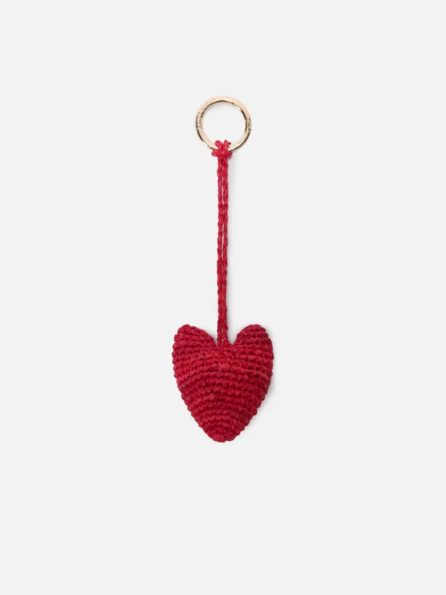 mc2-saint-barth-charm-borsa-cuore-rafia-rossa image 1