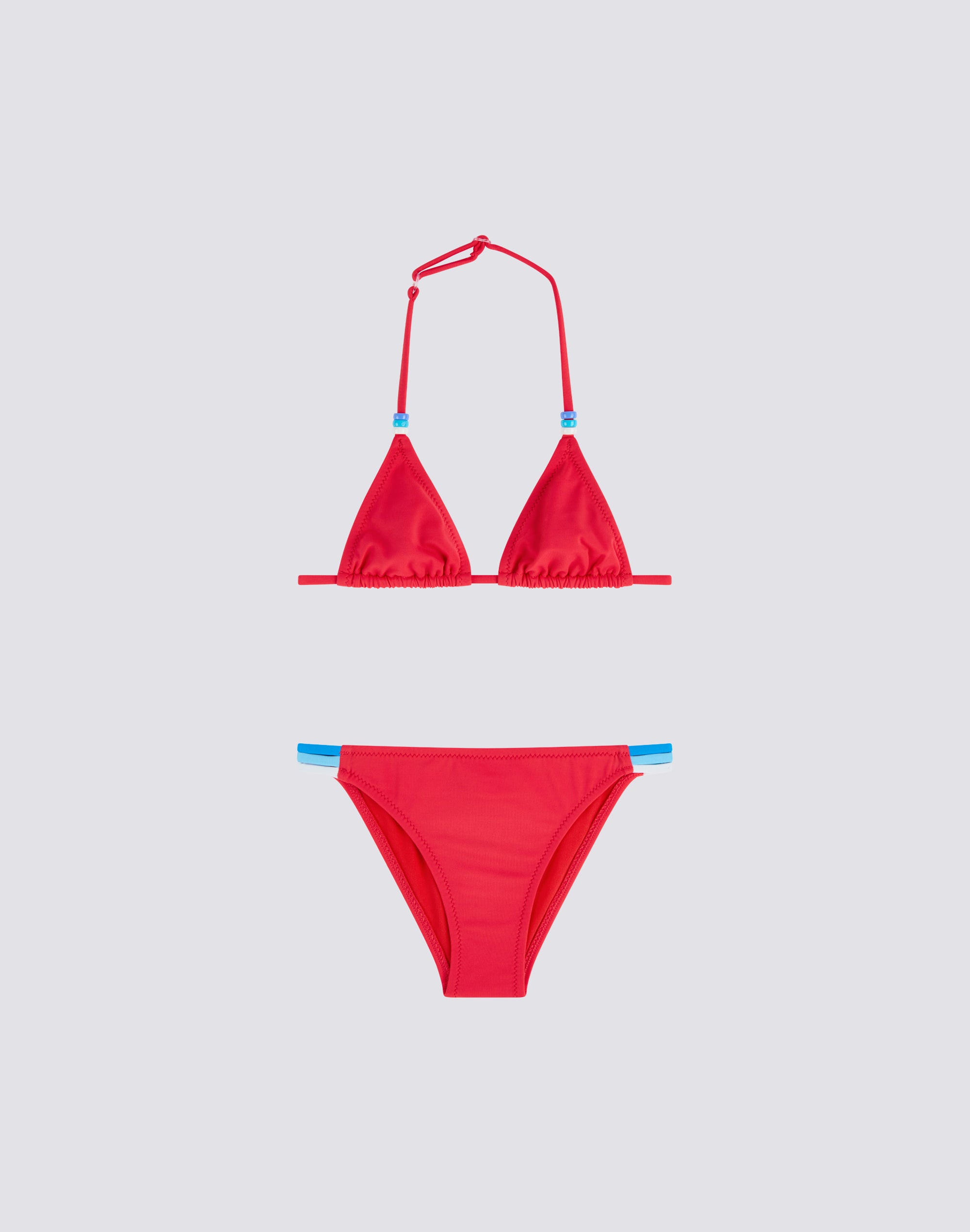 sundek-mini-jennifer-bikini-bambina-triangolo-regolabile-tinta-unita image 1