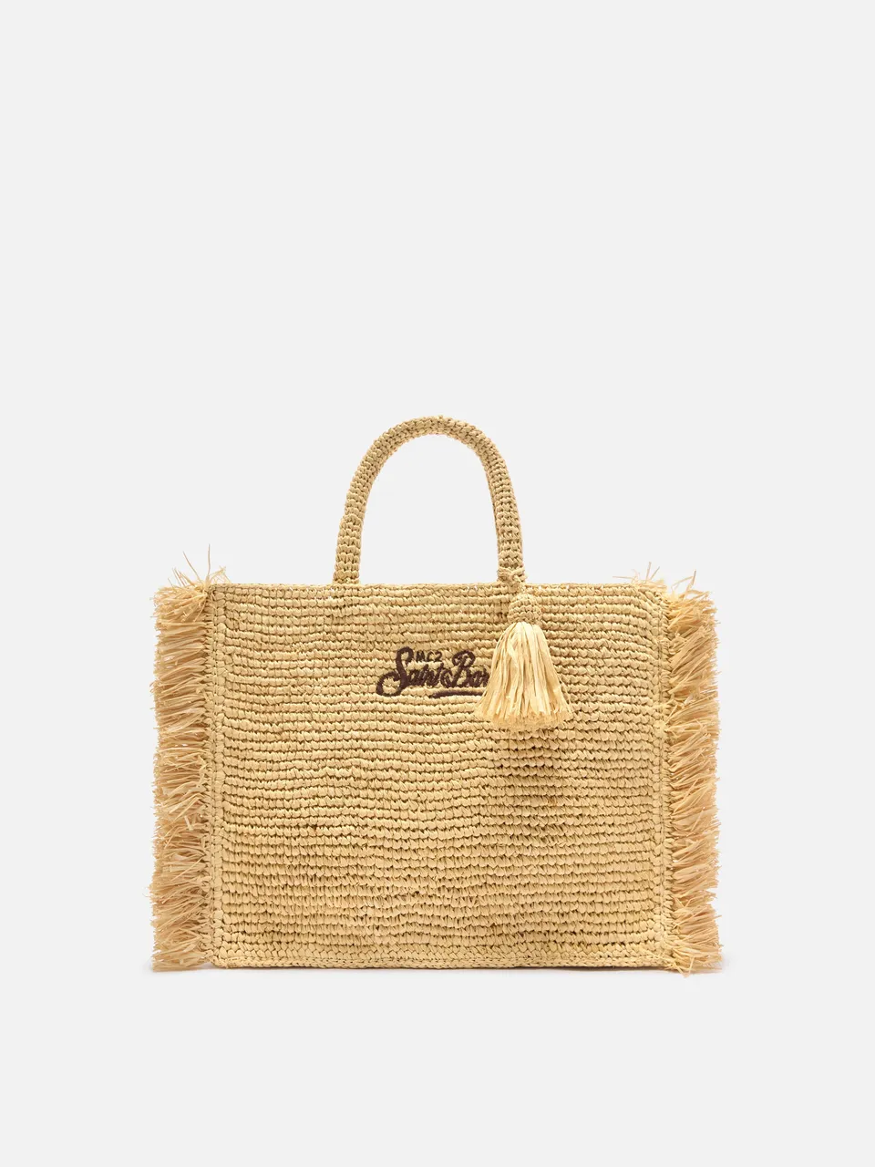 mc2-saint-barth-borsa-colette-in-raffia-con-frange-laterali image 1