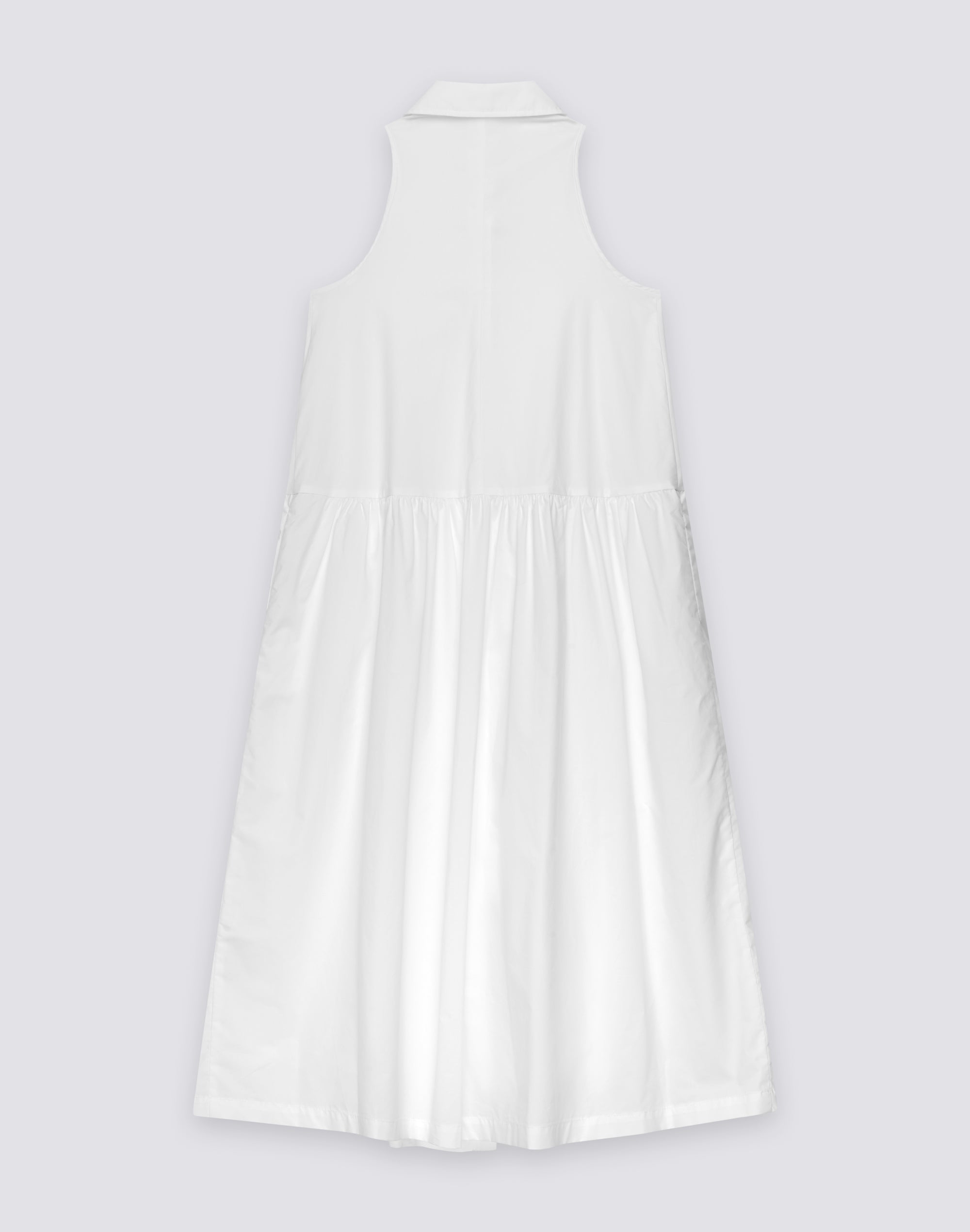 sundek-goldenwave-abito-lungo-donna-chemisier-in-popeline-cotone-senza-maniche image 2