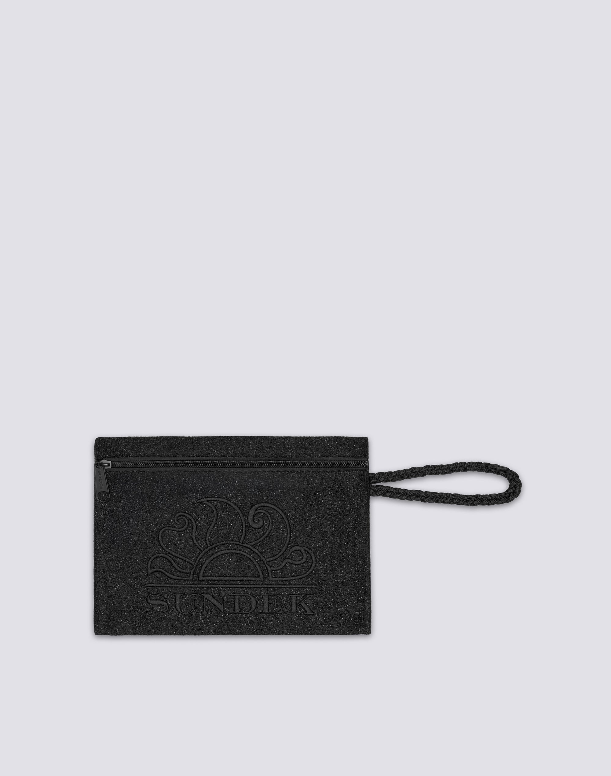 sundek-chin-clutch-bag-in-lurex-aw921ablu500 image 1