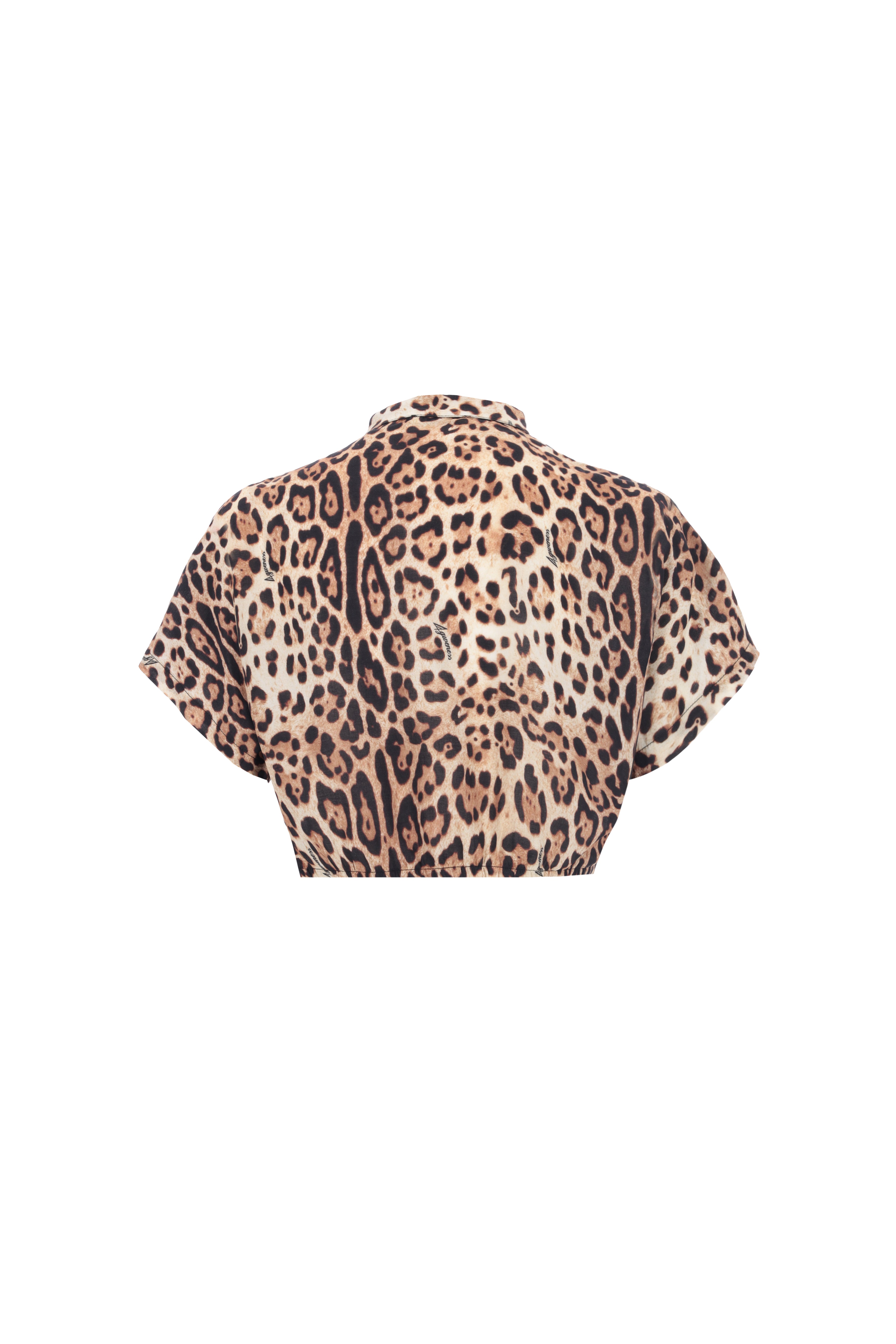 4giveness-camicia-crop-con-nodo-in-mussola-fantasia-bimba image 2