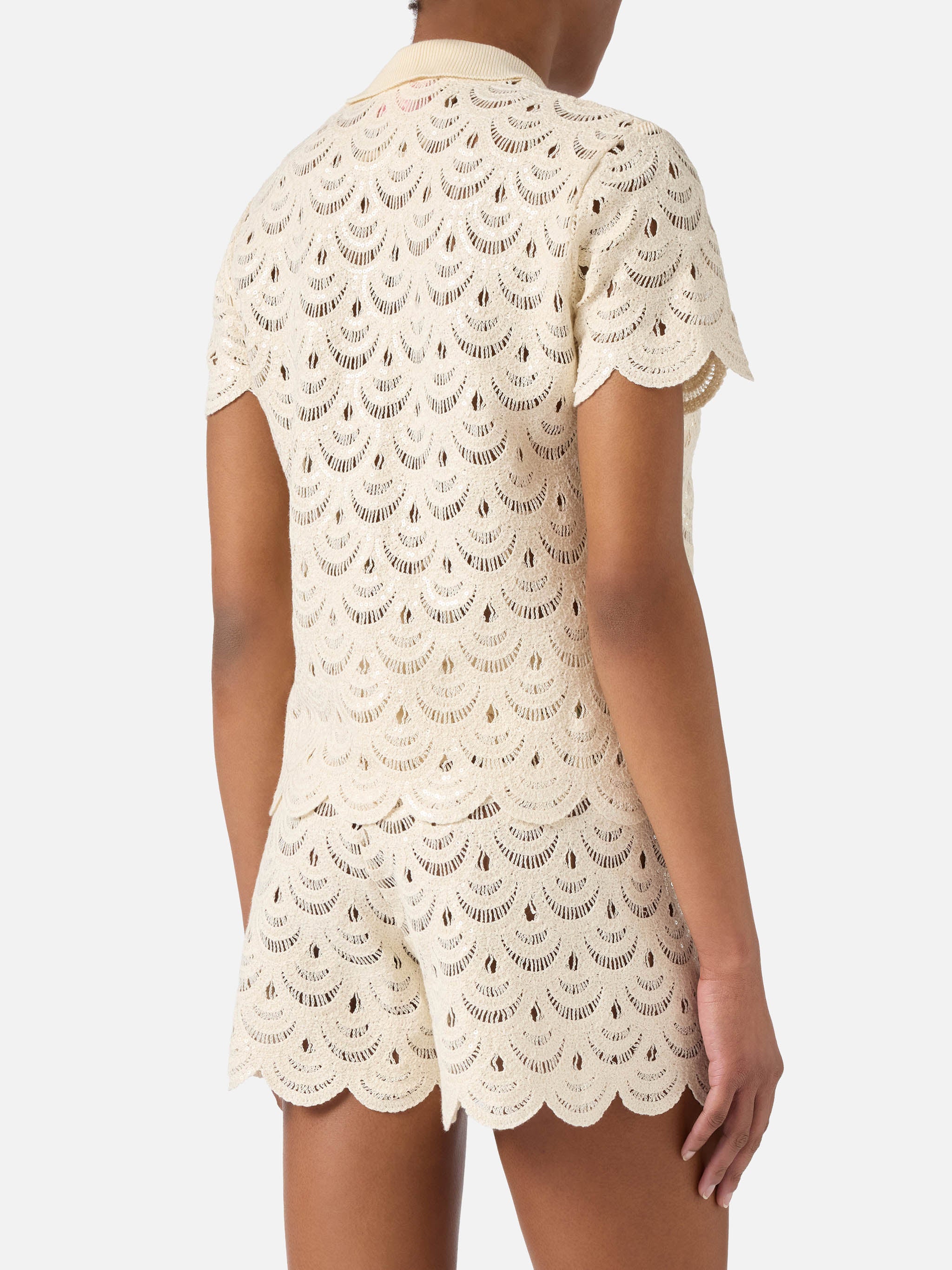 mc2-saint-barth-monet-polo-donna-maglia-crochet-paillettes-ecr image 3