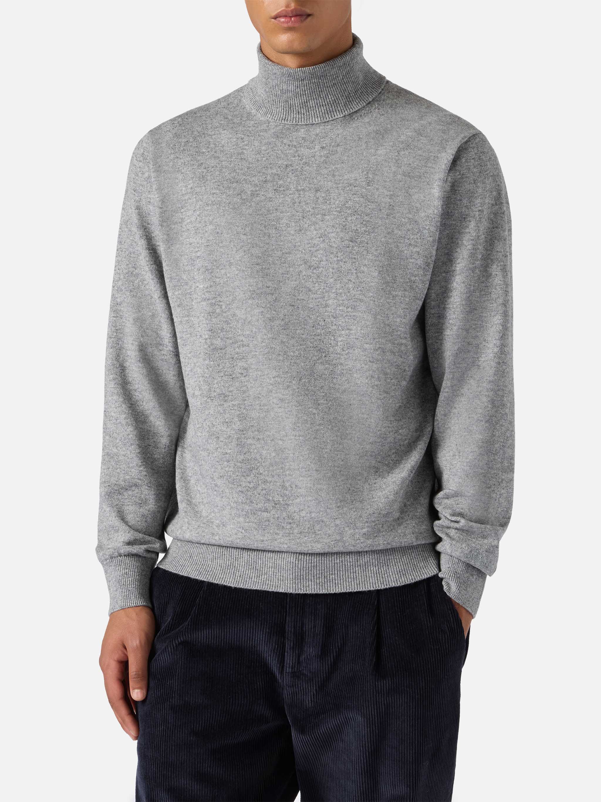 mc2-saint-barth-bond-dolcevita-uomo-in-lana-merino-e-cashmere-grigio-melange image 1