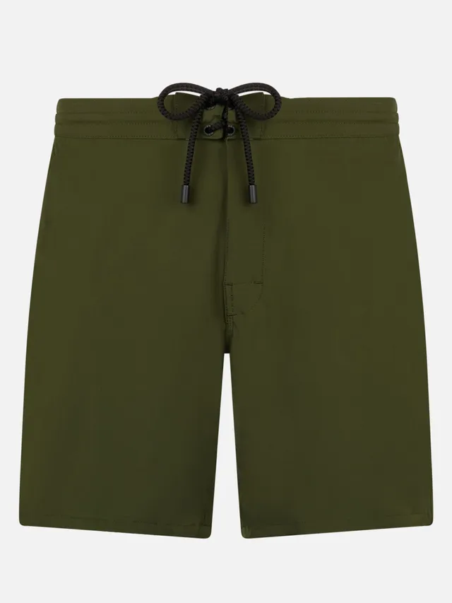 mc2-saint-barth-costume-uomo-comfort-surf-verde-militare-al-ginocchio image 1