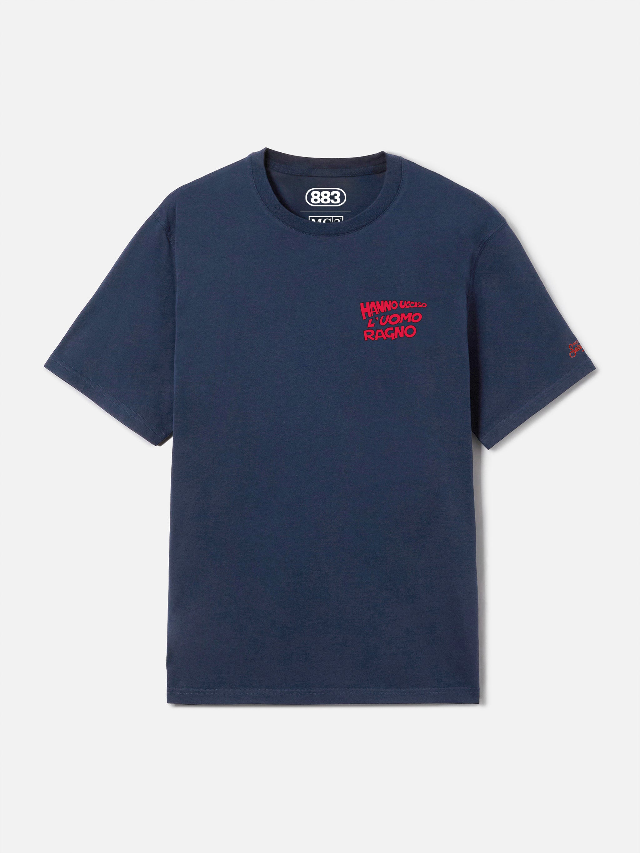 mc2-saint-barth-t-shirt-portland-uomo-blu-883-hanno-ucciso-l-uomo-ragno-special- image 2