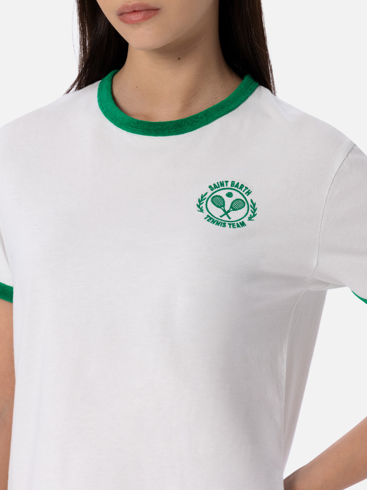 mc2-saint-barth-emilie-t-shirt-in-cotone-con-spugna-e-ricamo image 1