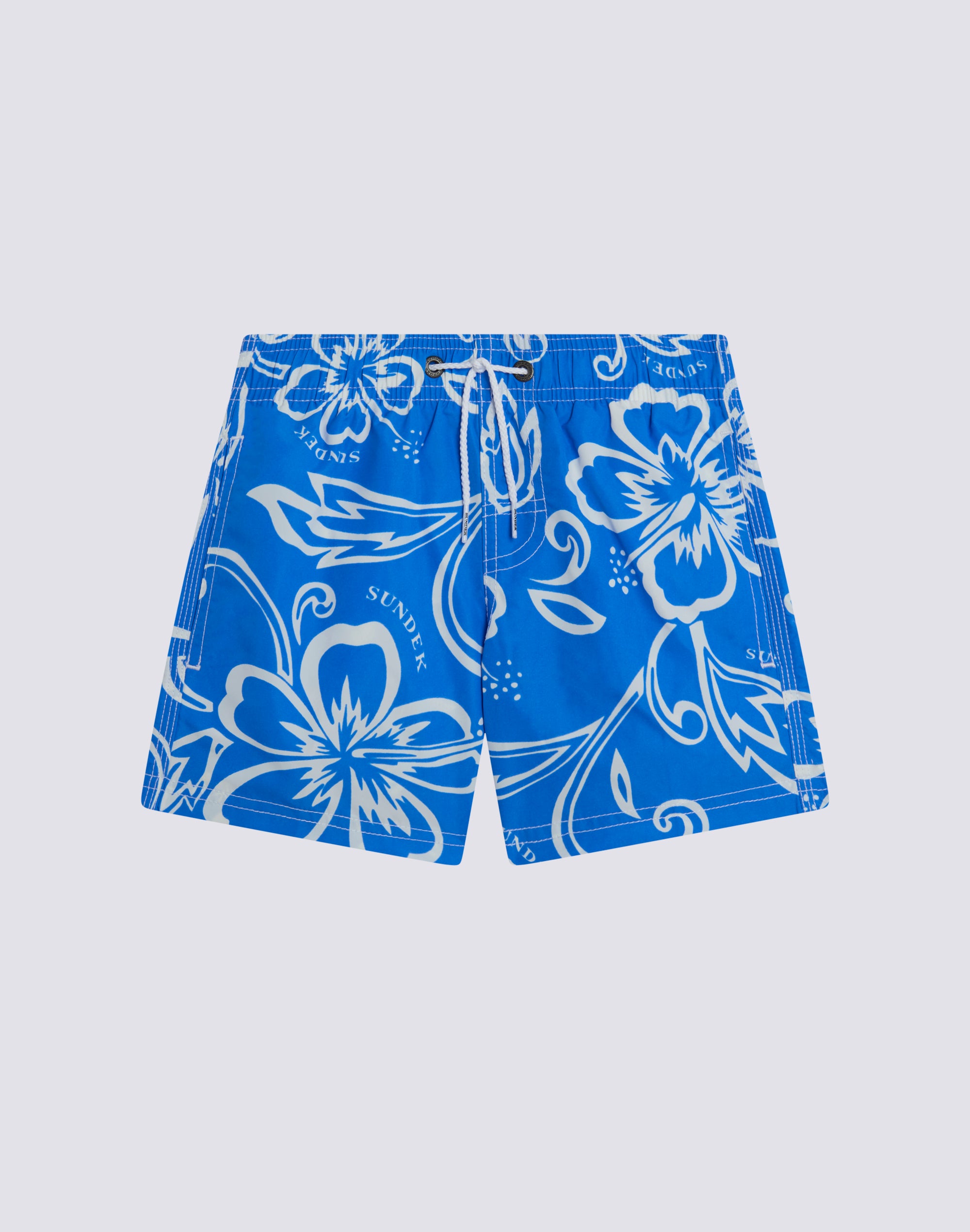 sundek-costume-da-bagno-corto-bambino-vita-elasticata-stampa-archive-hibiscus-sk image 2