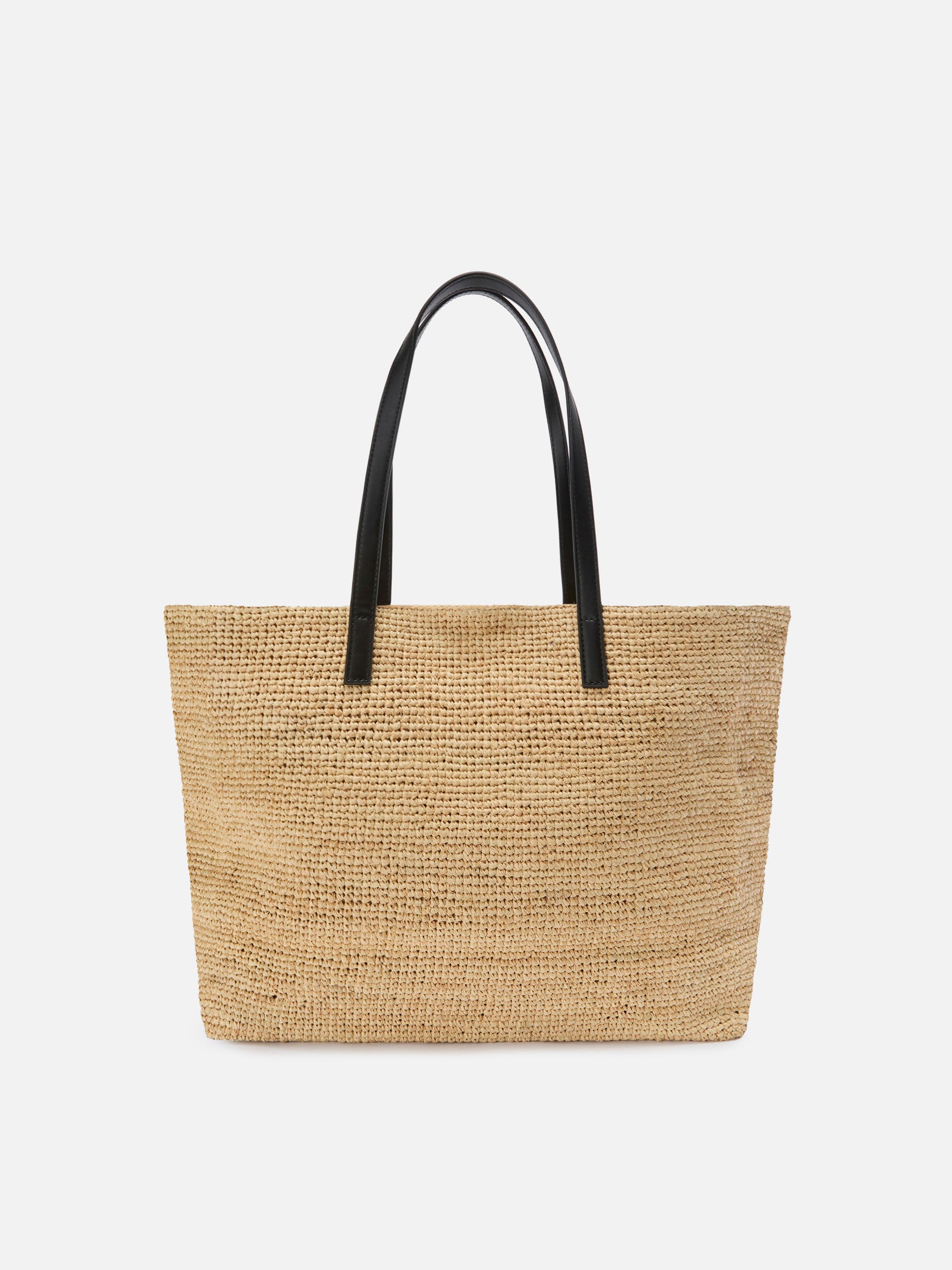 mc2-saint-barth-borsa-city-in-raffia-intrecciata-con-logo-nero-ricamato-a-contra image 4