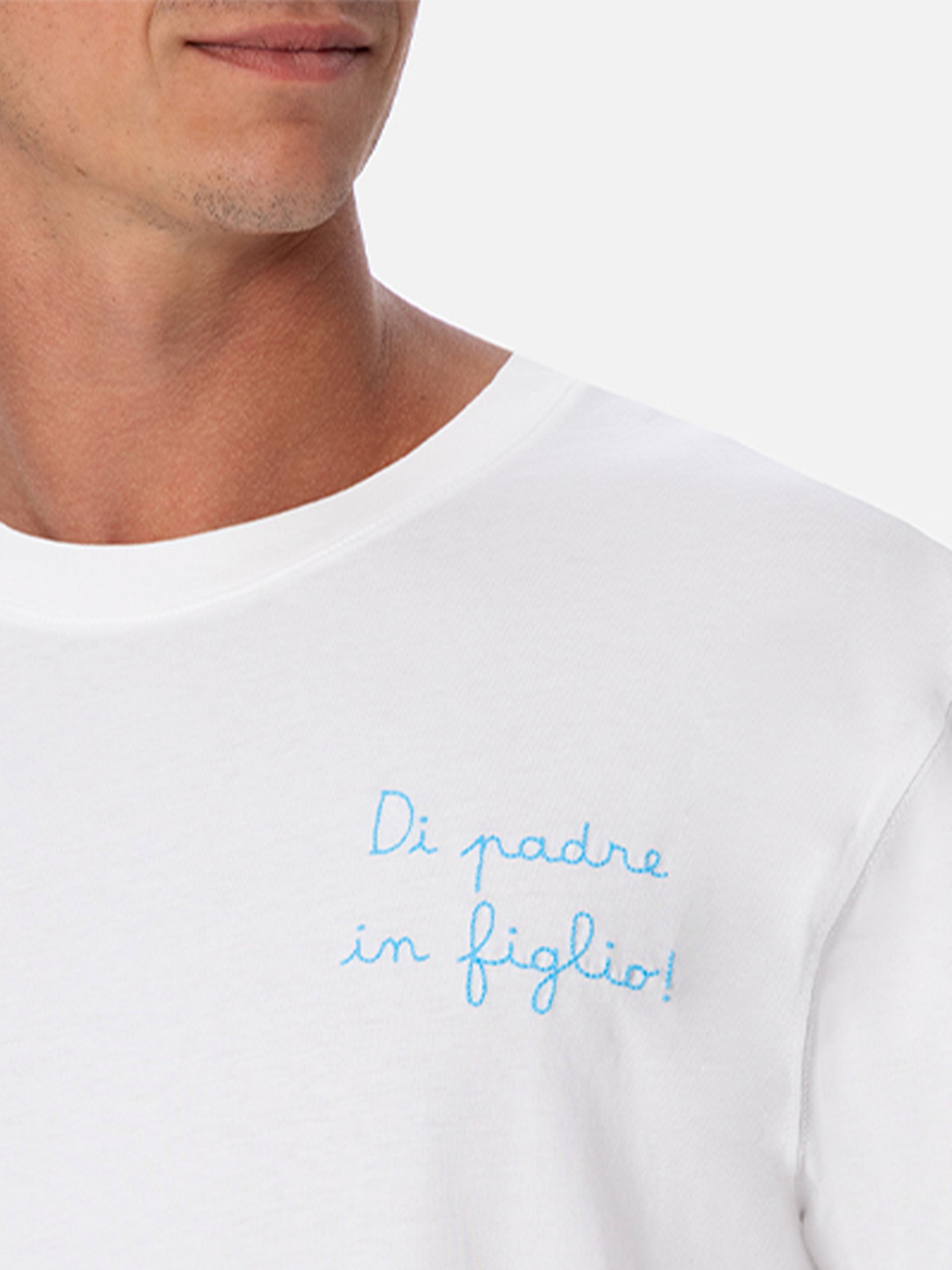 mc2-saint-barth-man-t-shirt-uomo-bianca-ricamo-di-padre-in-figlio-ss-lazio-speci image 1