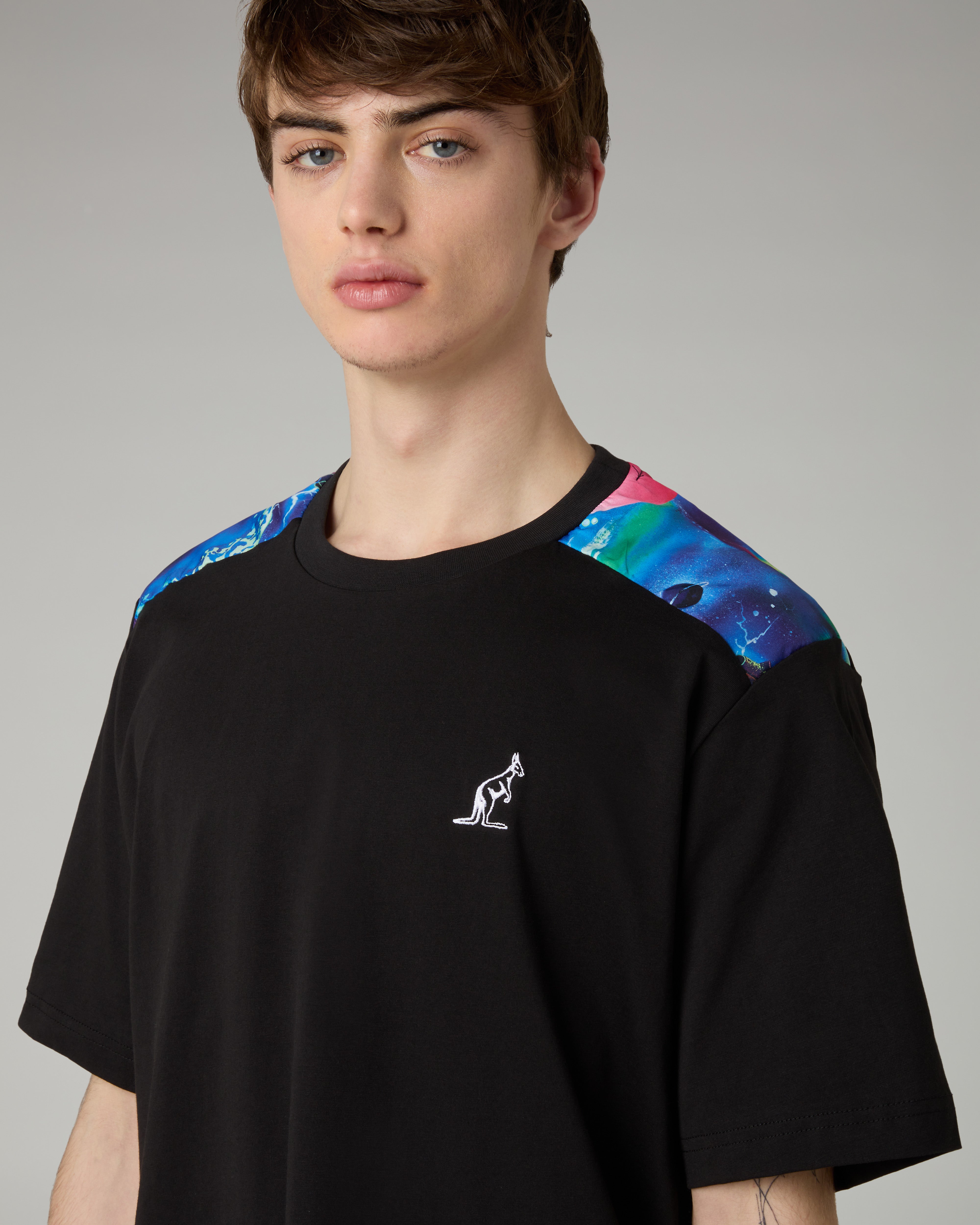 australian-planets-insert-t-shirt-nero-t-shirt-cotone-smash image 4