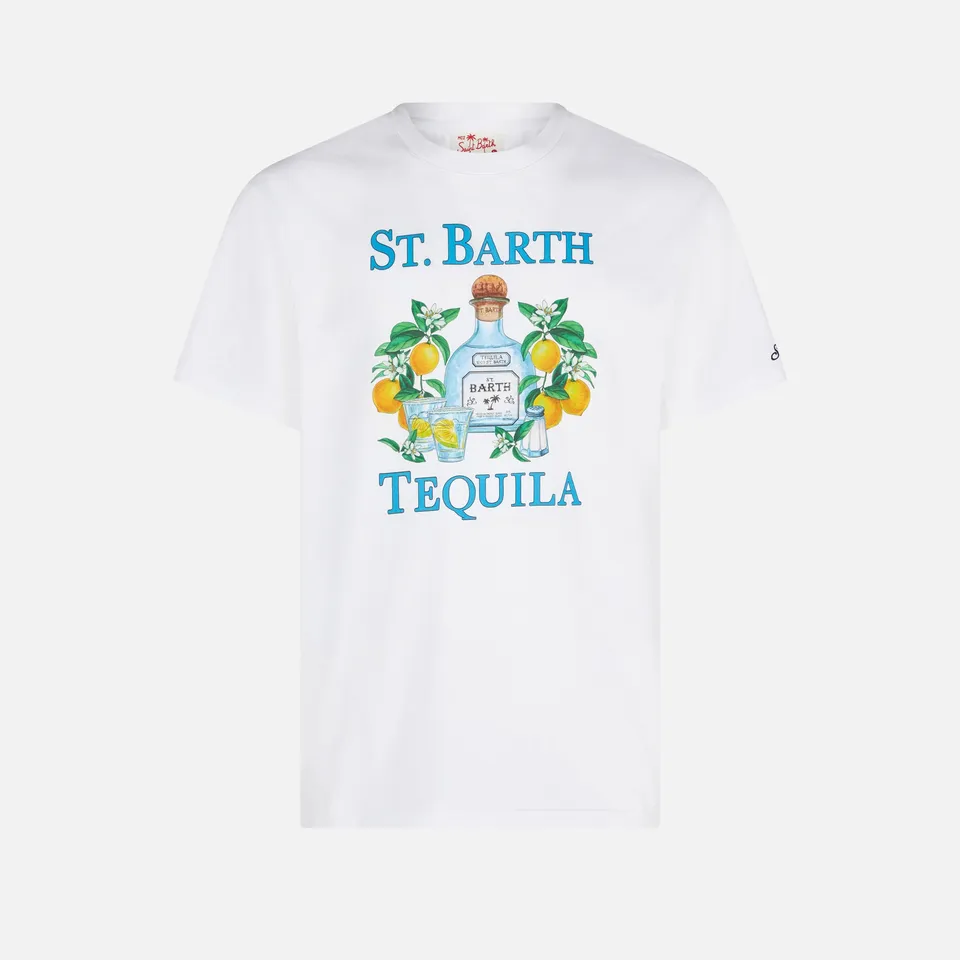 mc2-saint-barth-st-barth-tequila-t-shirt-uomo-cotone-bianca image 1