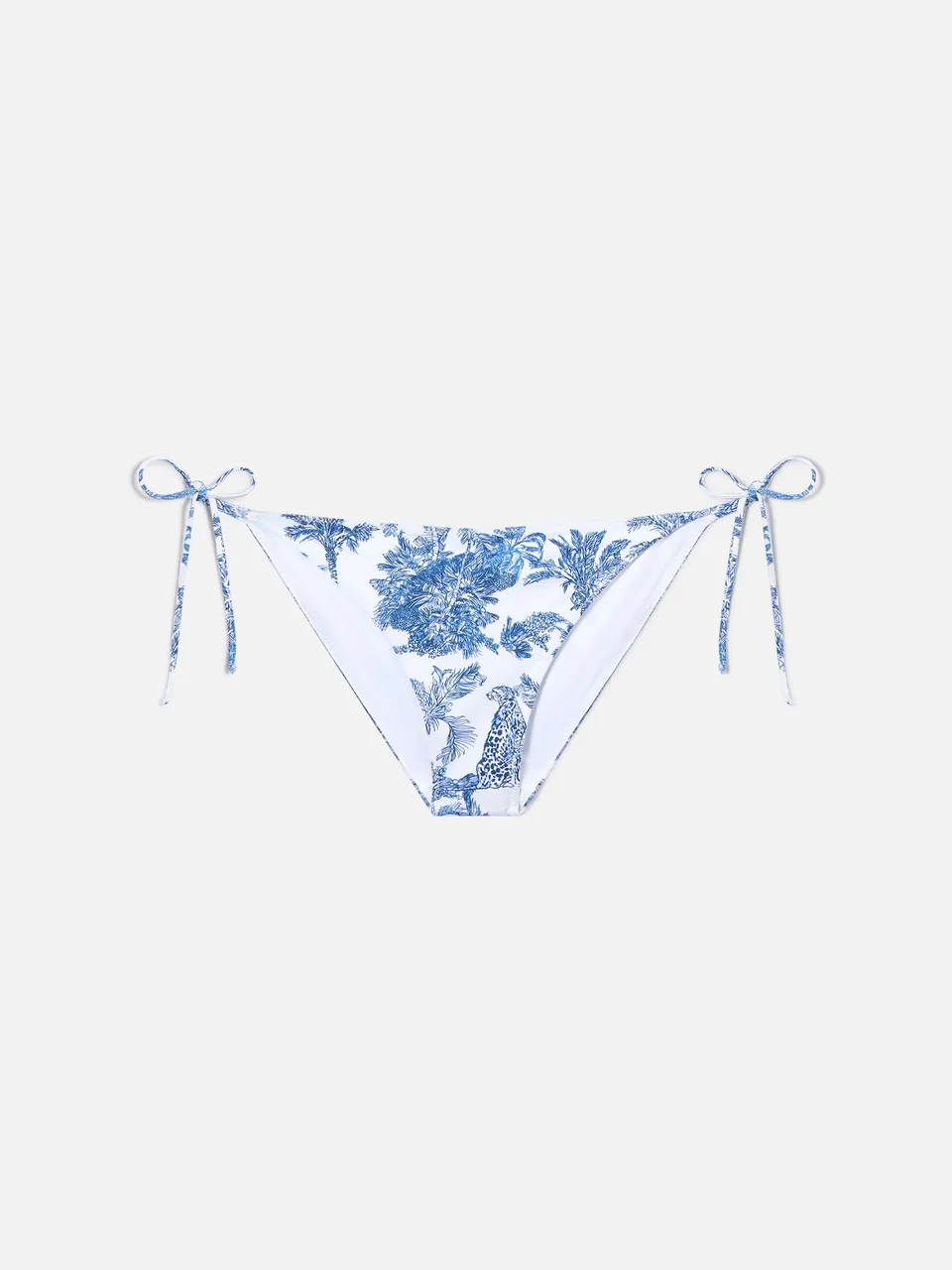 mc2-saint-barth-slip-mare-virgo-donna-classico-toile-de-jouy-blu image 1