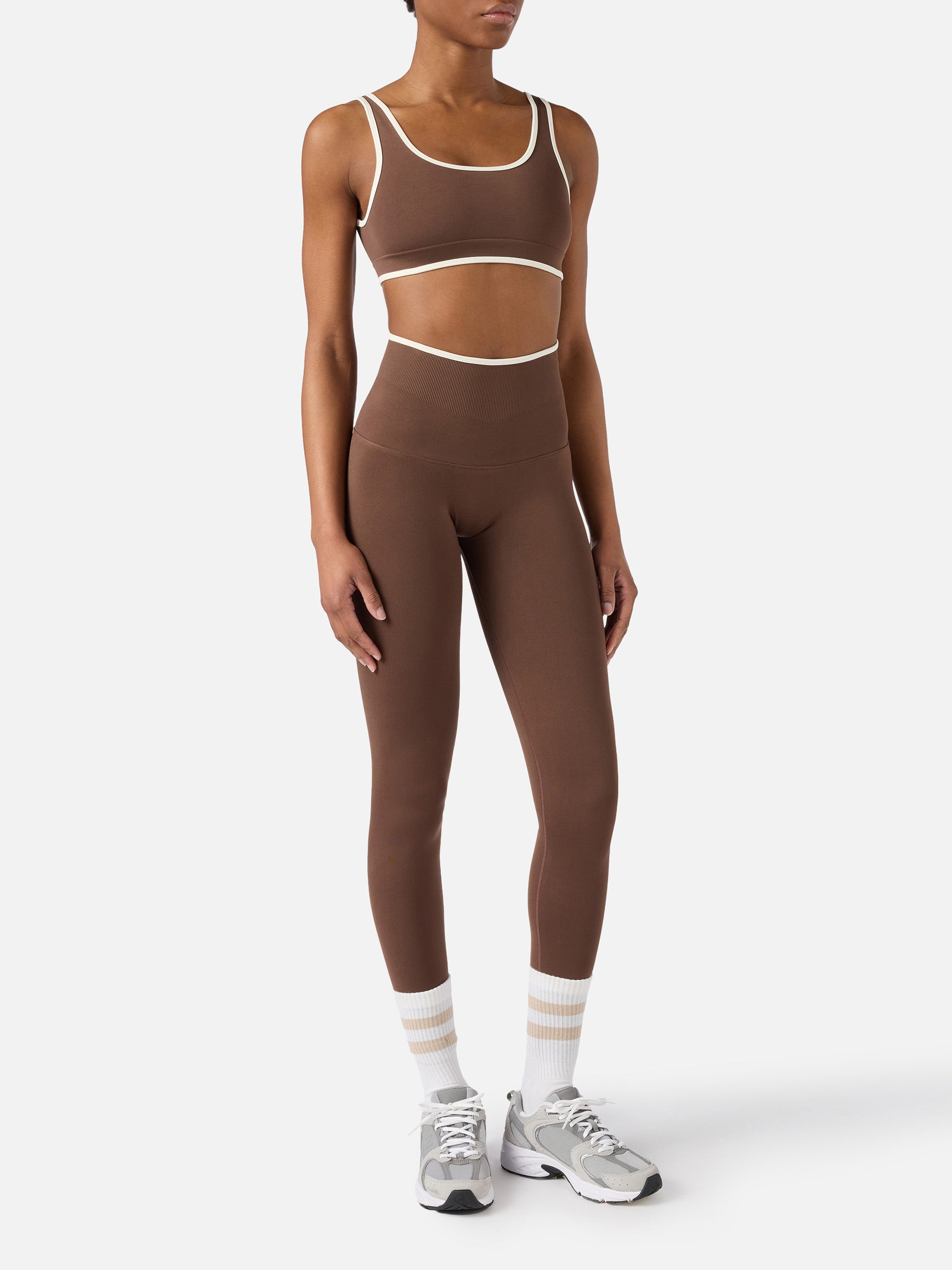 mc2-saint-barth-vega-leggings-sportivi-tecnici-marroni-push-up image 3