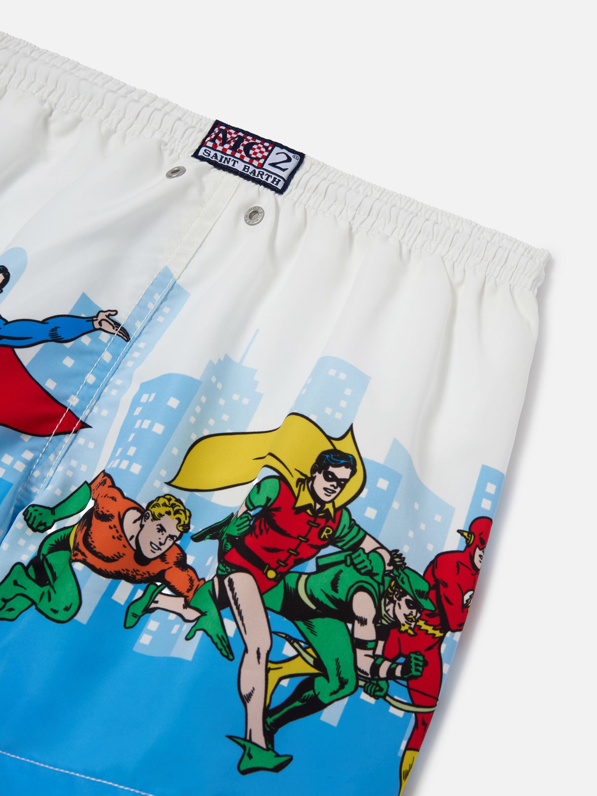 mc2-saint-barth-costume-haiti-bambino-marvel-super-friends-boxer-mare-blu image 3