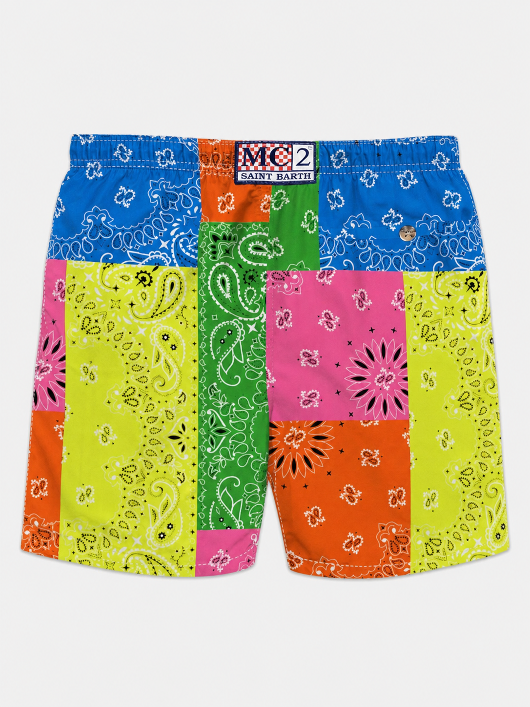 mc2-saint-barth-caprese-costume-mare-uomo-slim-stampa-bandana-multicolor image 2