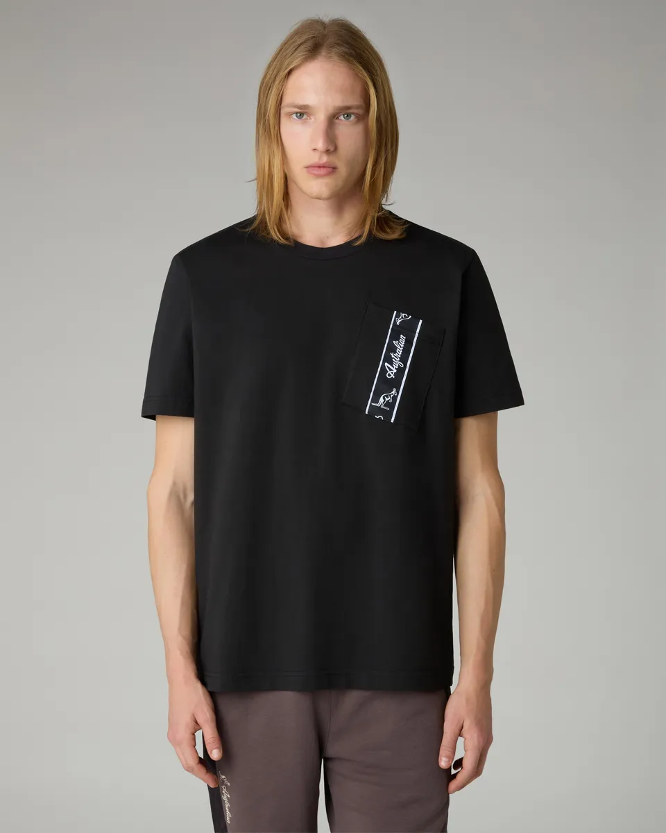 australian-league-pocket-t-shirt-in-cotone image 1