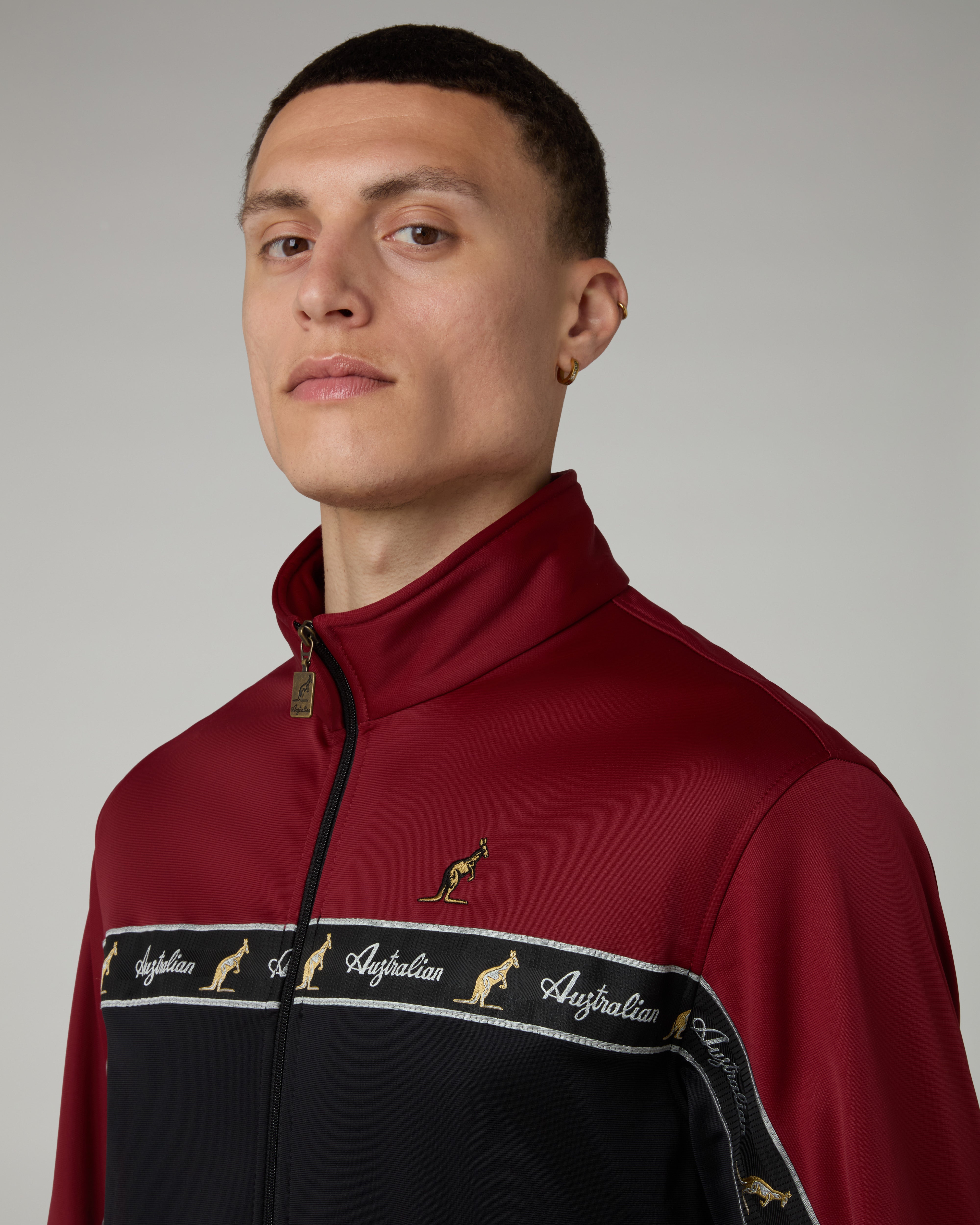 australian-duo-track-jacket-giacca-in-acetato-full-zip-made-in-italy image 4