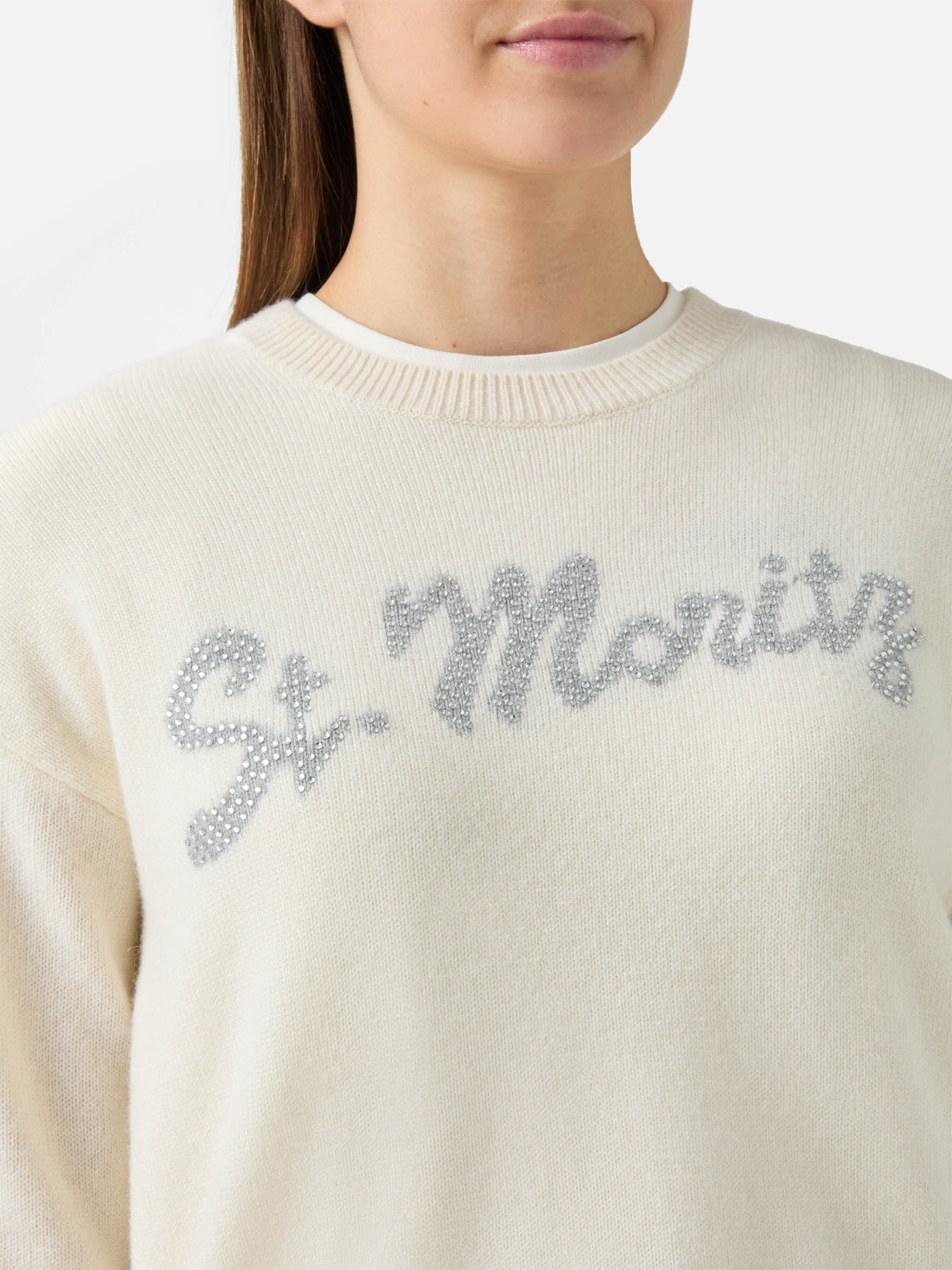 mc2-saint-barth-maglione-louise-puro-cashmere-bianco-applicazione-st-moritz-stra image 2