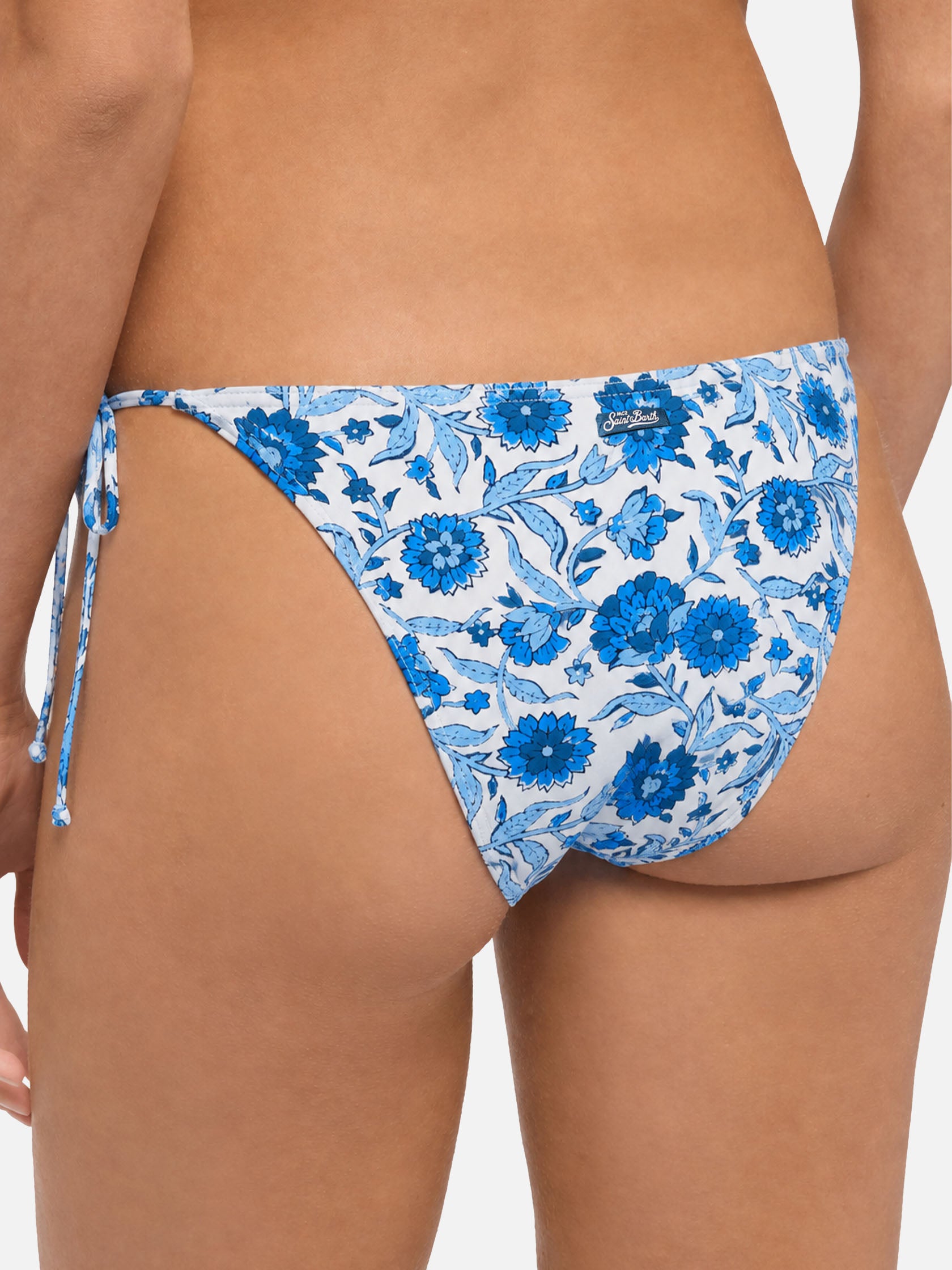 mc2-saint-barth-virgo-slip-mare-classico-donna-stampa-batik-blu image 2