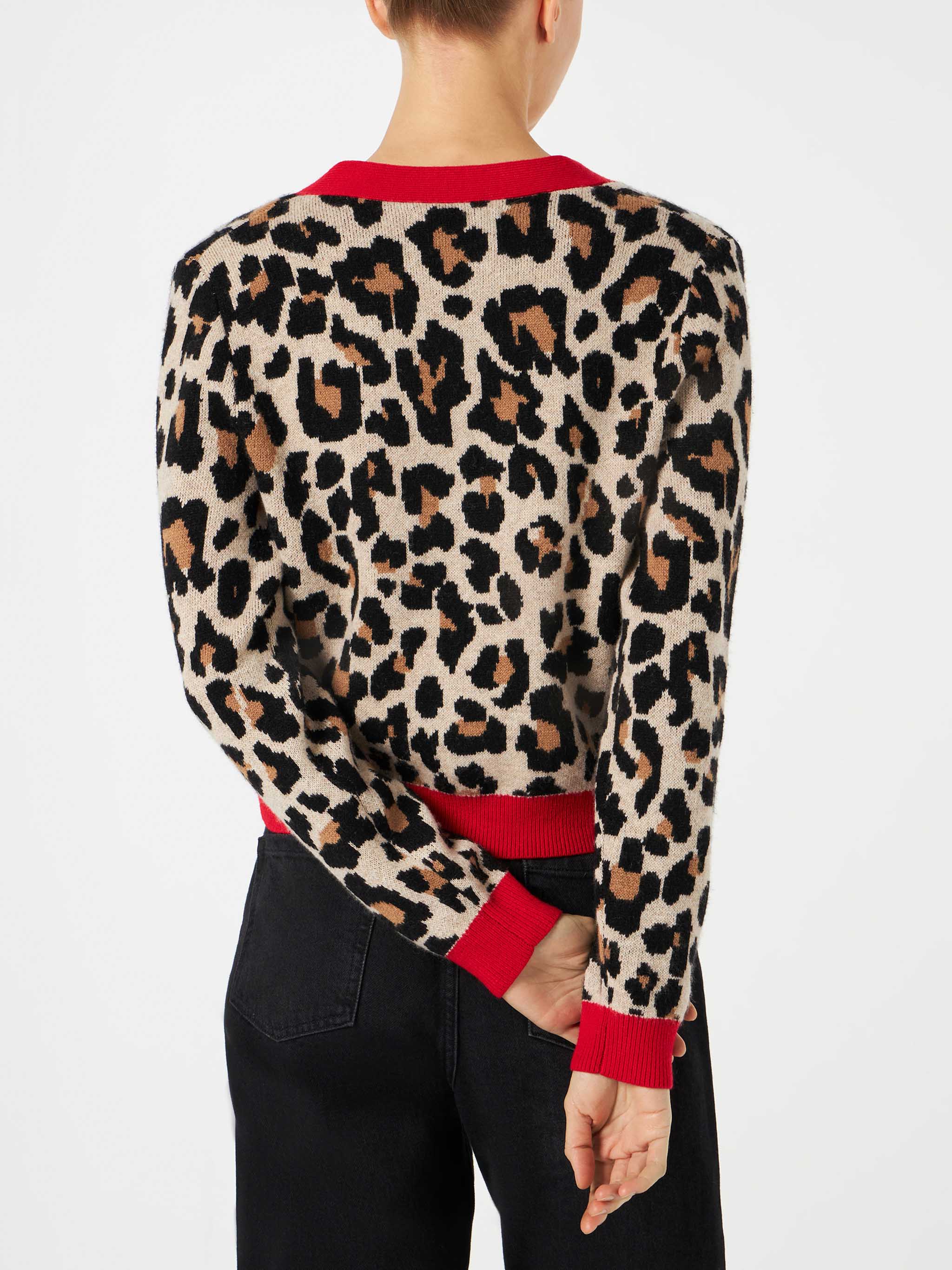 mc2-saint-barth-cardigan-corto-donna-animalier-marrone-con-ricamo-saint-barth image 3