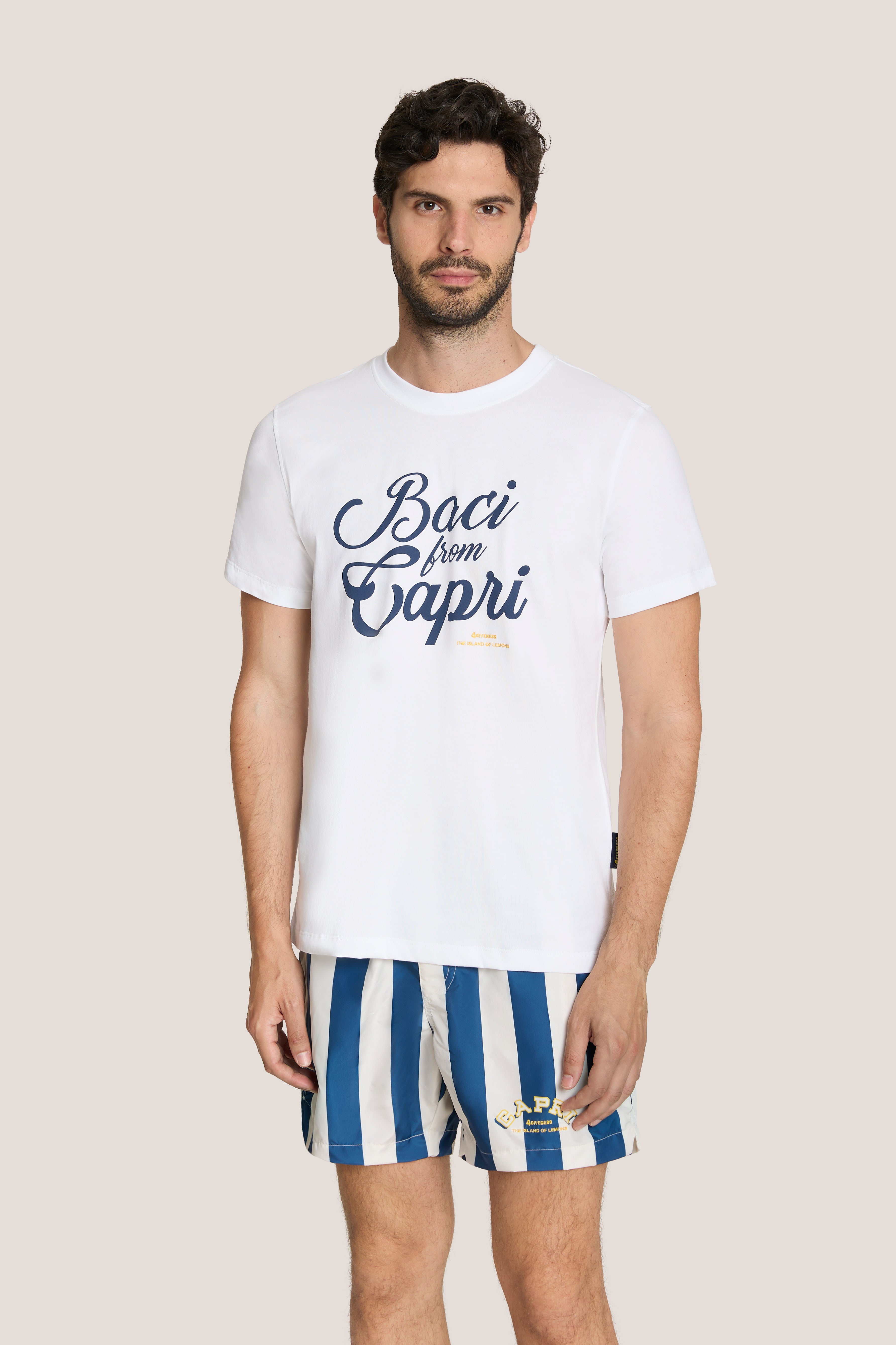 4giveness-t-shirt-jersey-stampa-baci-from-capri-uomo image 3