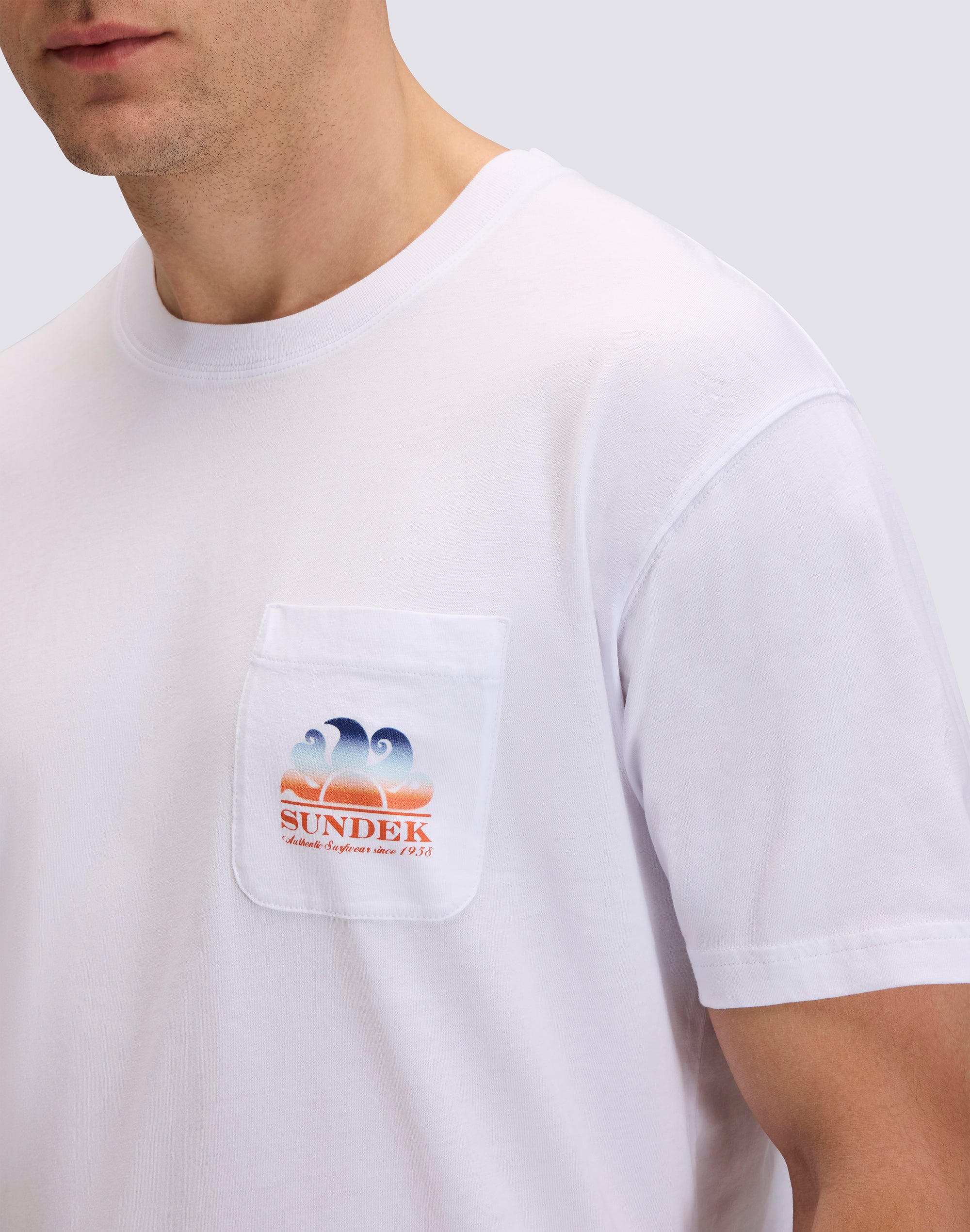 sundek-new-herbert-t-shirt-uomo-girocollo-con-maxi-logo-sfumato image 4