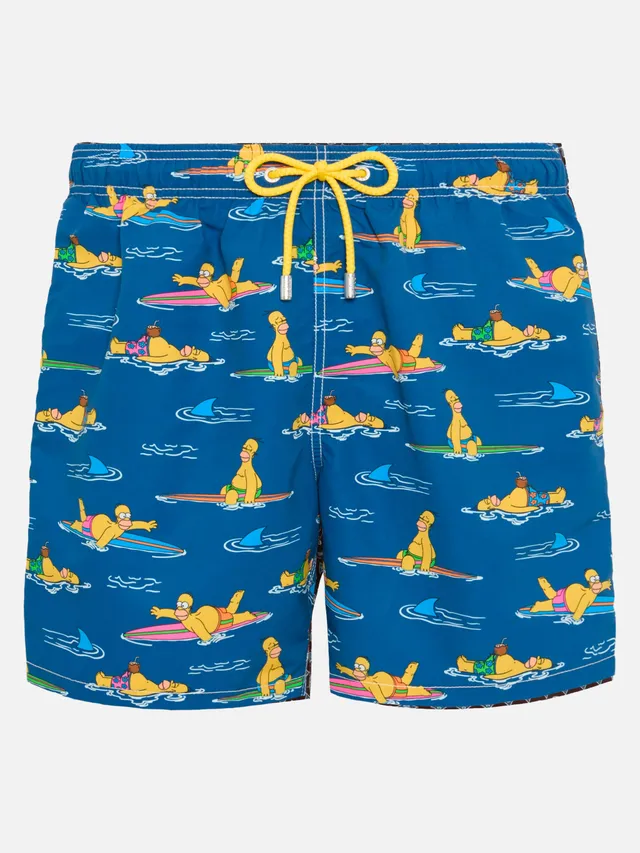 costume-mare-mc2-saint-barth-gustavia-lunghezza-media-con-stampa-homer-simpson-s image 1