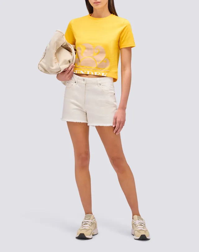 sundek-t-shirt-crop-donna image 1