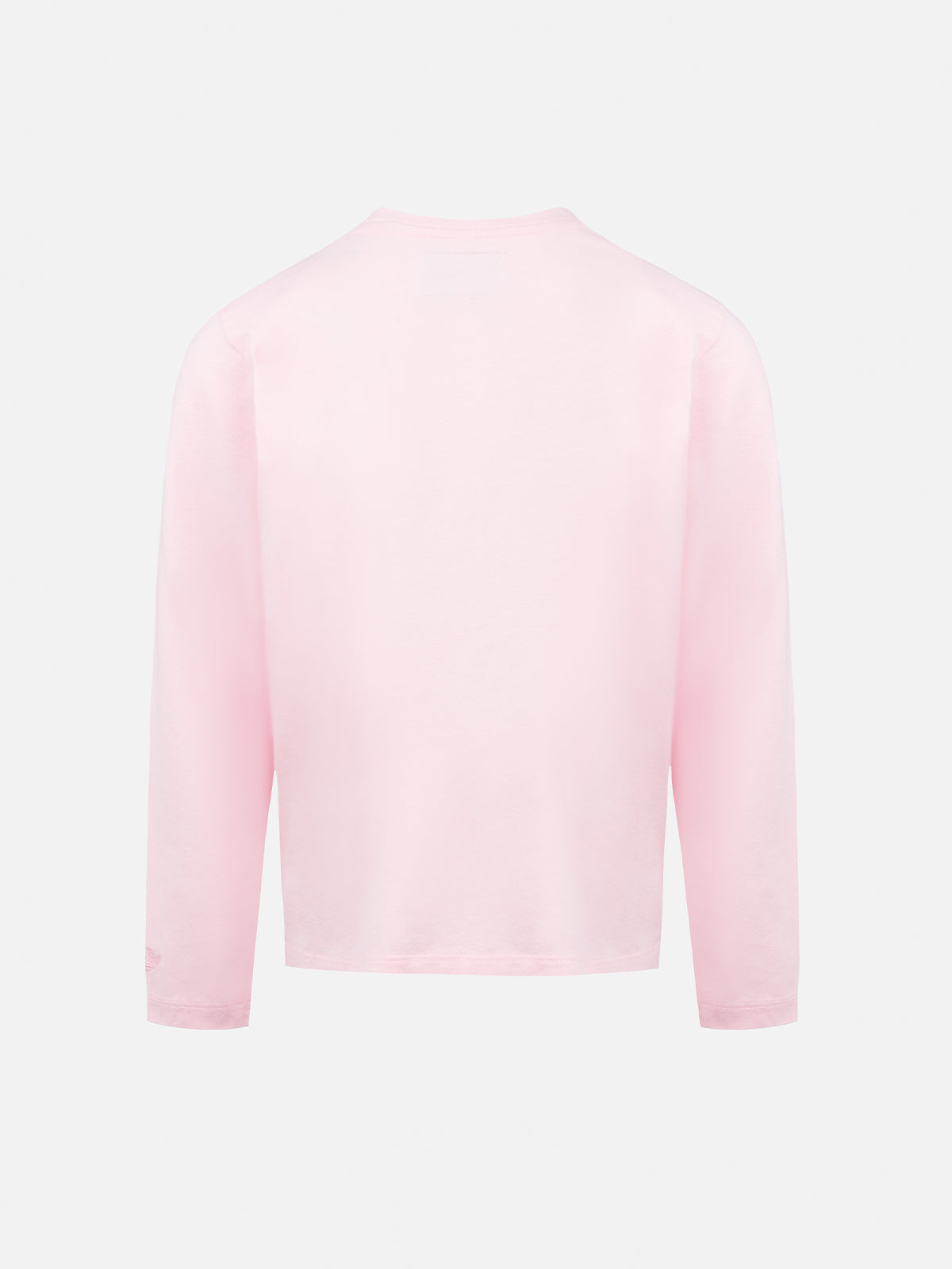 mc2-saint-barth-t-shirt-penny-bambina-rosa-i-am-a-star-maniche-lunghe image 2