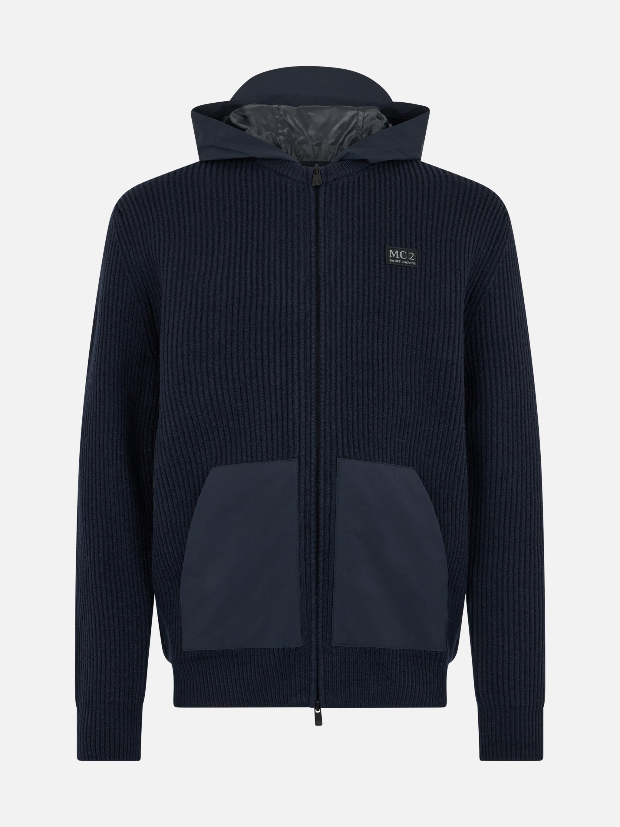 mc2-saint-barth-maglia-wiberg-full-zip-in-misto-tessuto-tecnico-blu-navy-uomo image 4