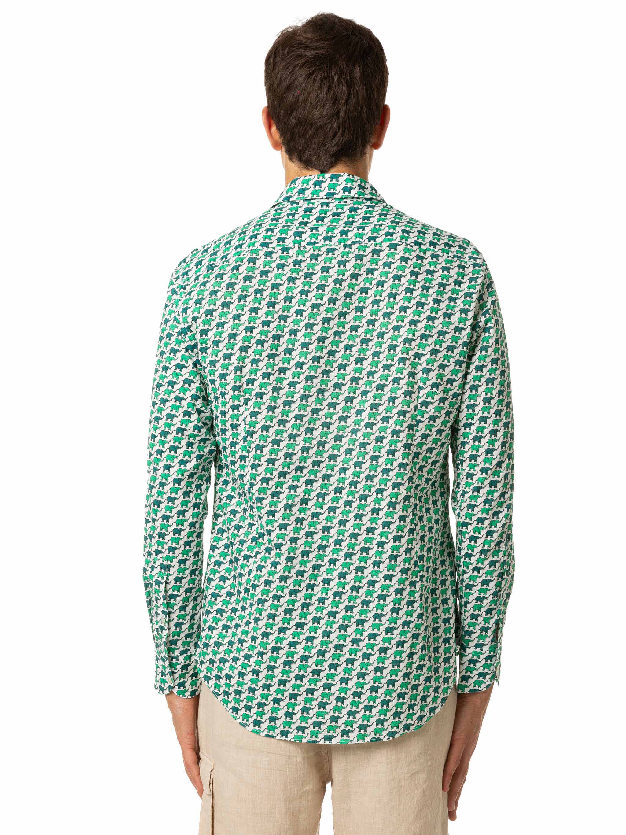 mc2-saint-barth-sikelia-camicia-uomo-cotone-bianco-stampa-elefanti image 2