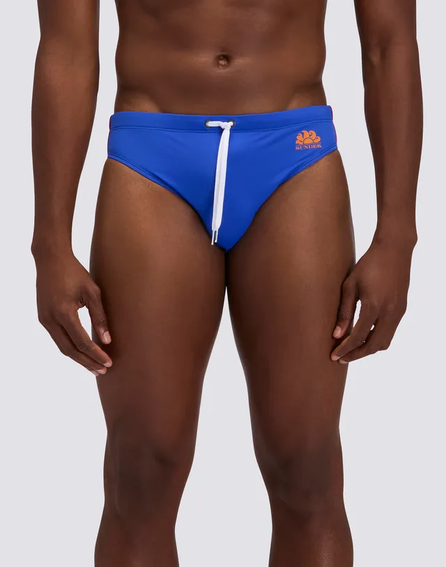 sundek-sax-slip-mare-uomo-sportivo-con-bande-laterali-e-coulisse-m287ssl3000 image 1